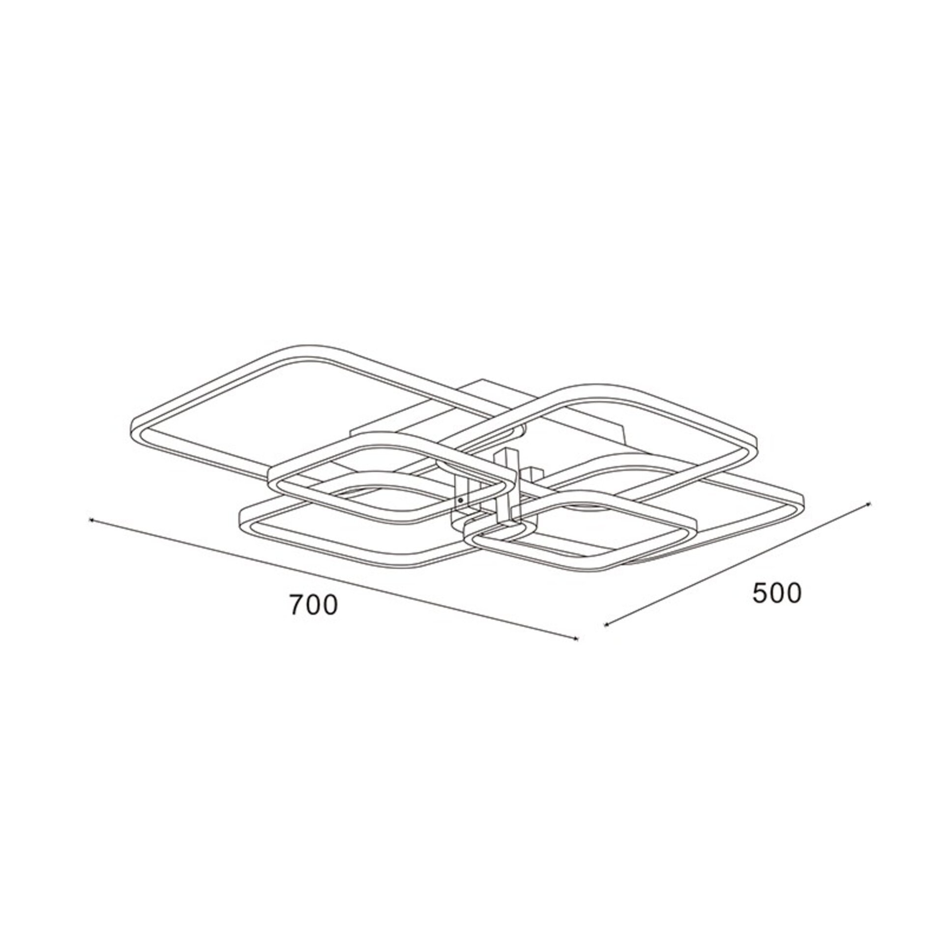 Lampara de techo LED Fare - 2