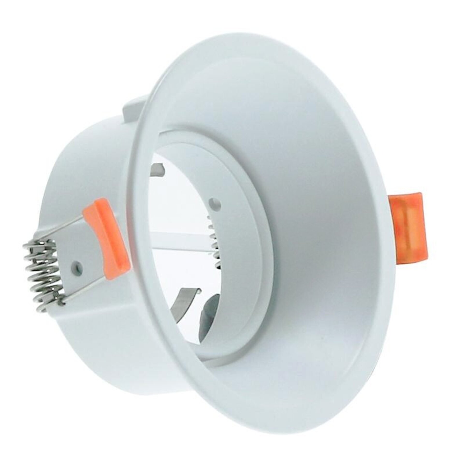 Aro Basculante Redondo Blanco Serie Evo Para Gu10/mr16 - 3