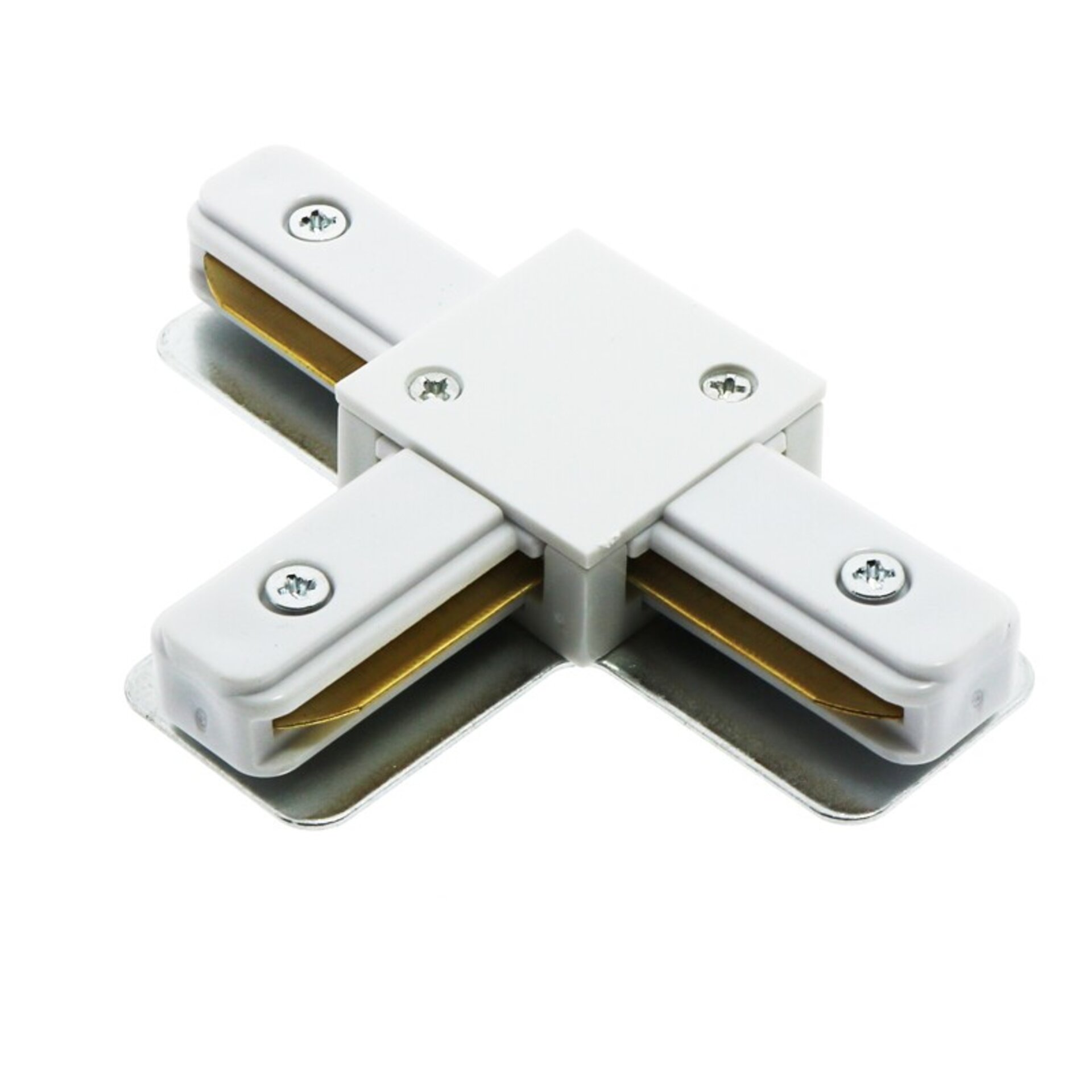 Conector en T Para Carril MonofaÌsico Blanco  Blanco - 1