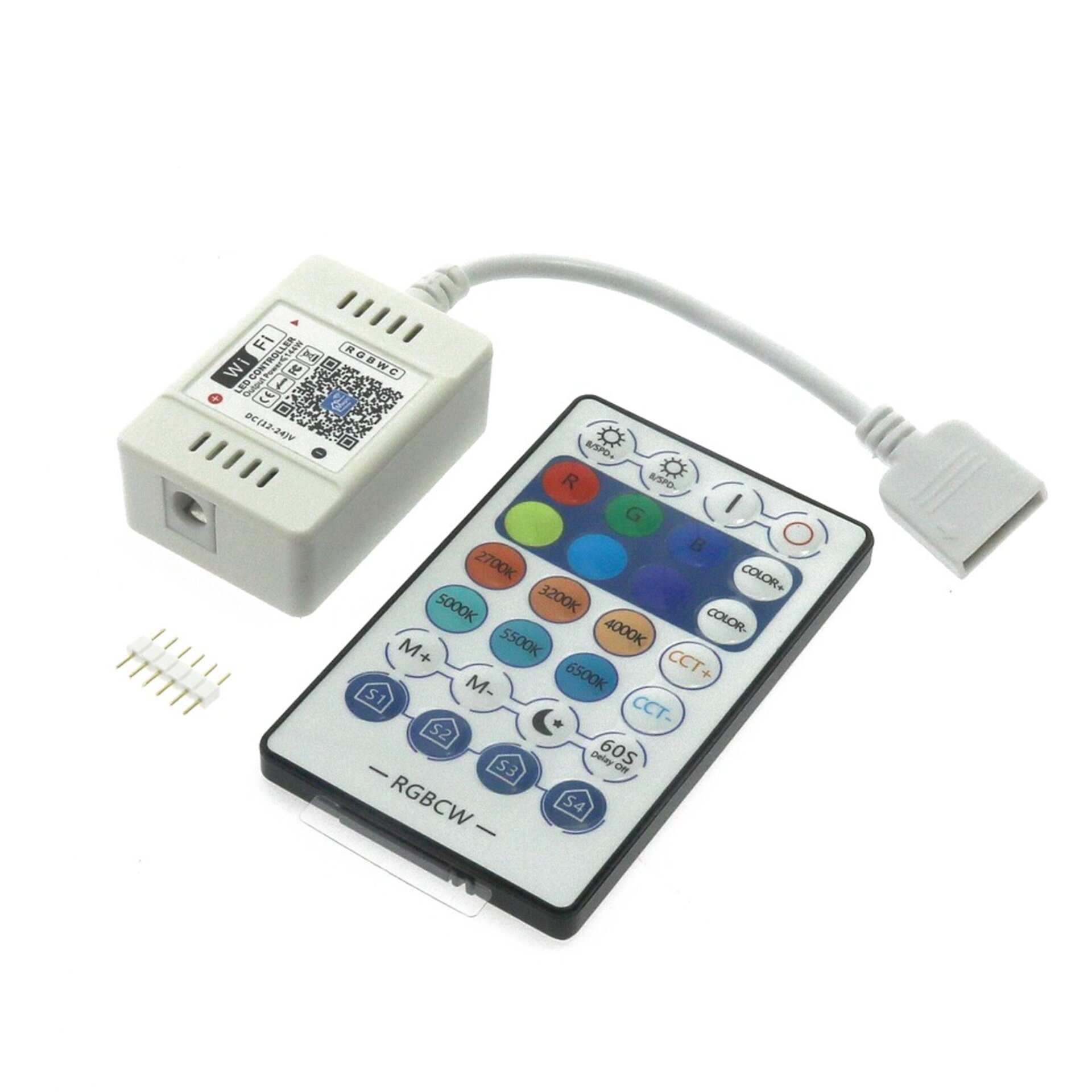 Controlador Wifi para tiras led RGB+CCT - 1