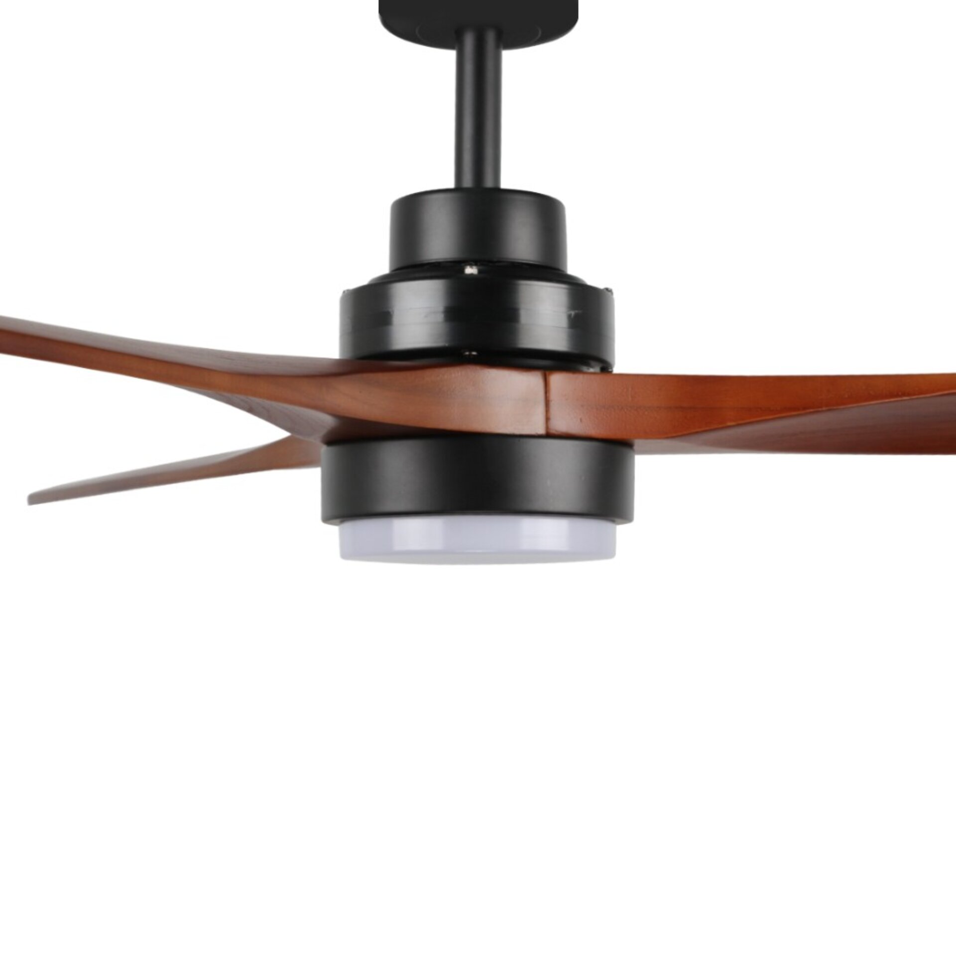 Ventilador de techo LED Black Wood - 4