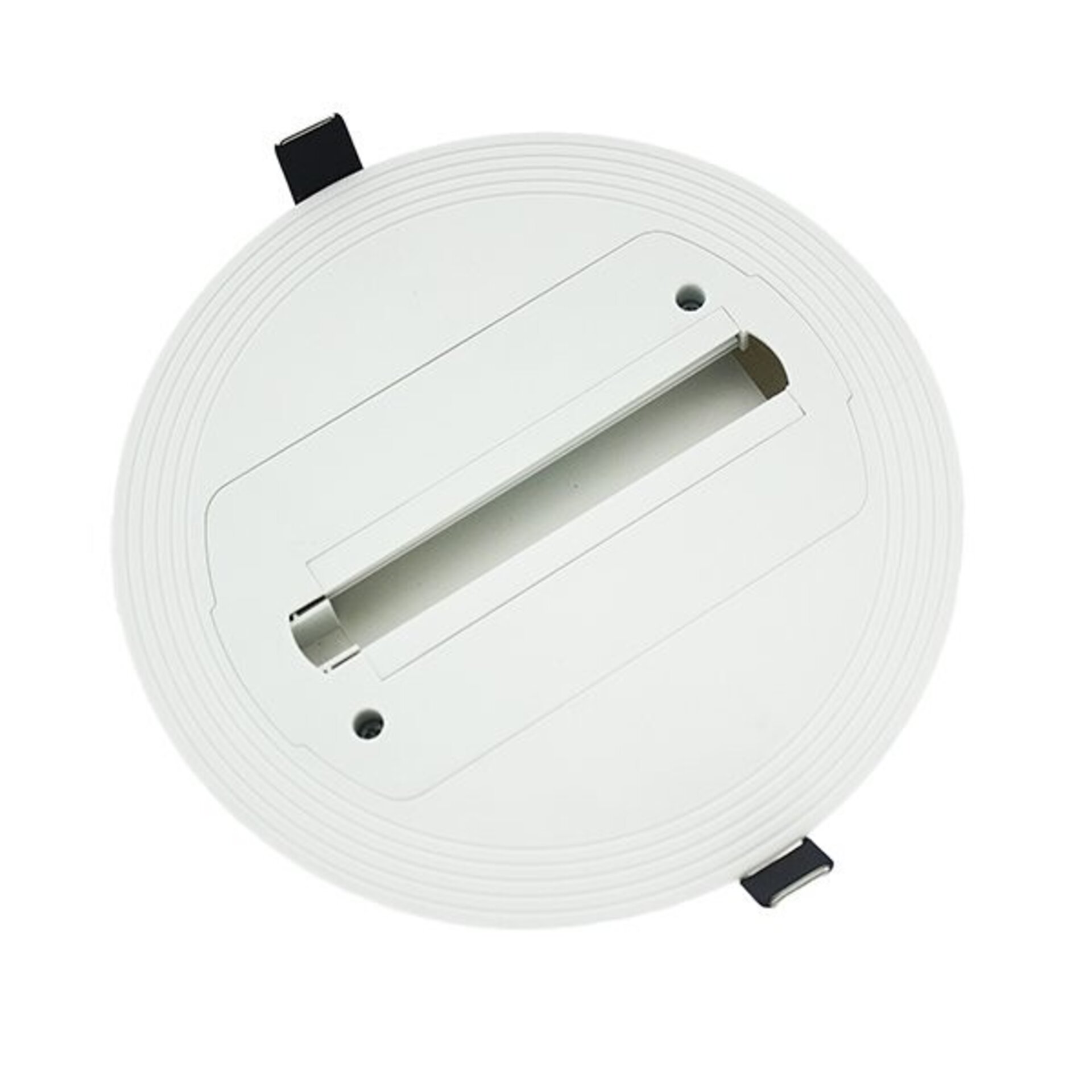 Base empotrable con carril Blanco Monofasico - 1