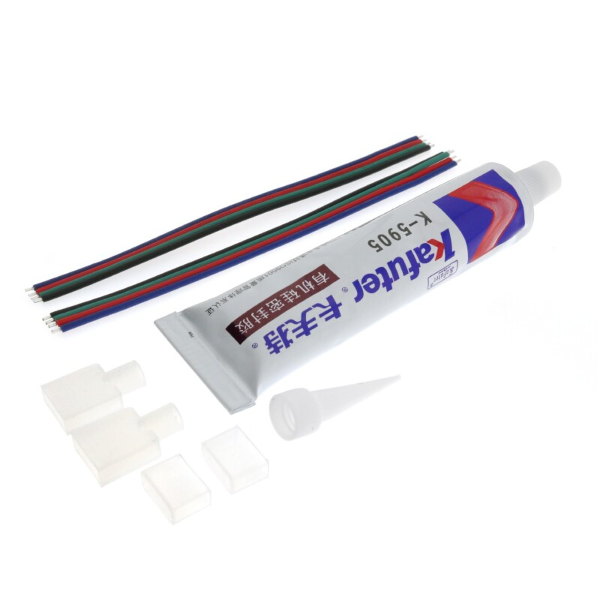 Cable Adaptador Para Tira Led 220Vac Bergamo RGB - 2