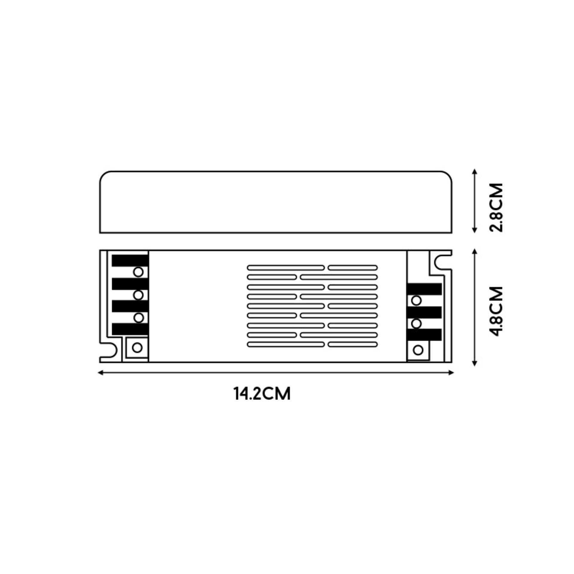 Fuentes de alimentación Slim para tiras LED 60W 24VDC - 2