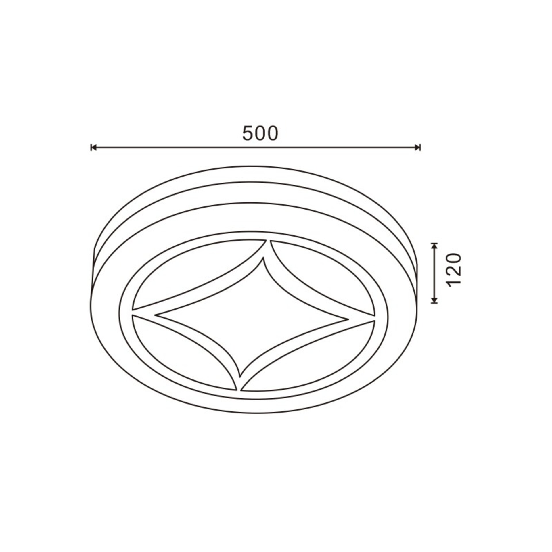 Lampara Diamond Cuspide - 2