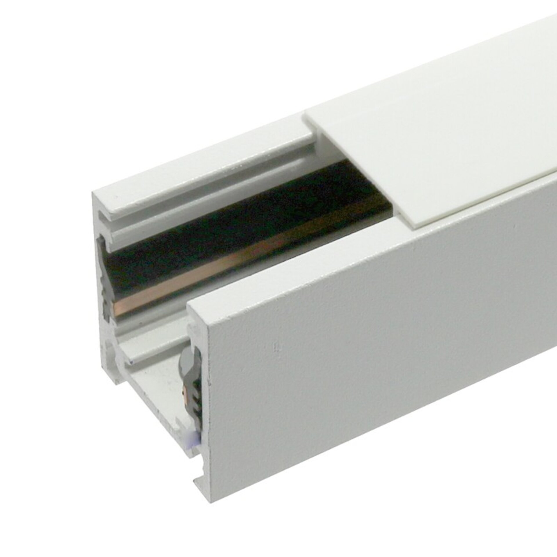 Carril magnético Serie 16mm - 2 metros  Blanco - 1