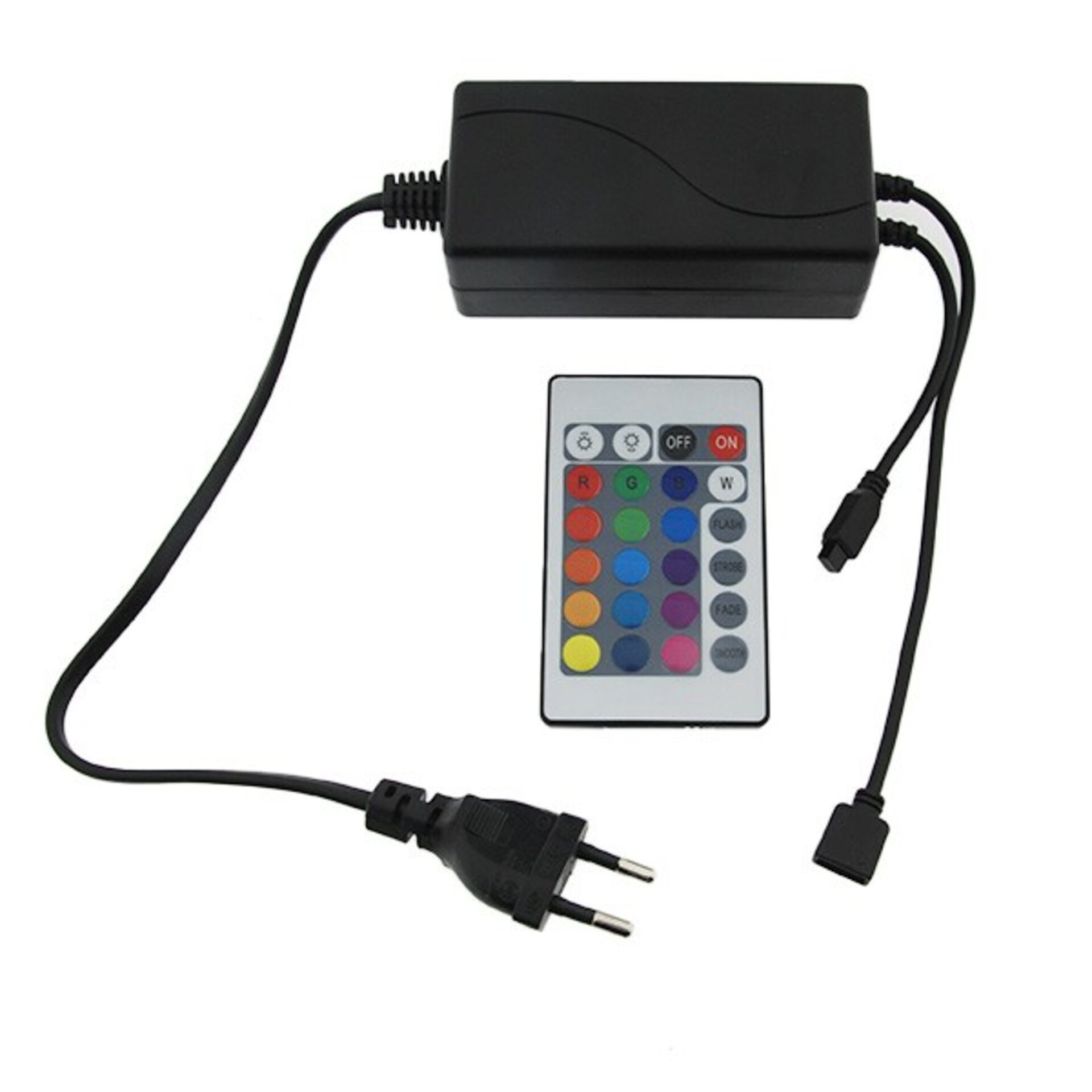 Adaptador de Corriente para tiras LED RGB 60W 12VDC - 1