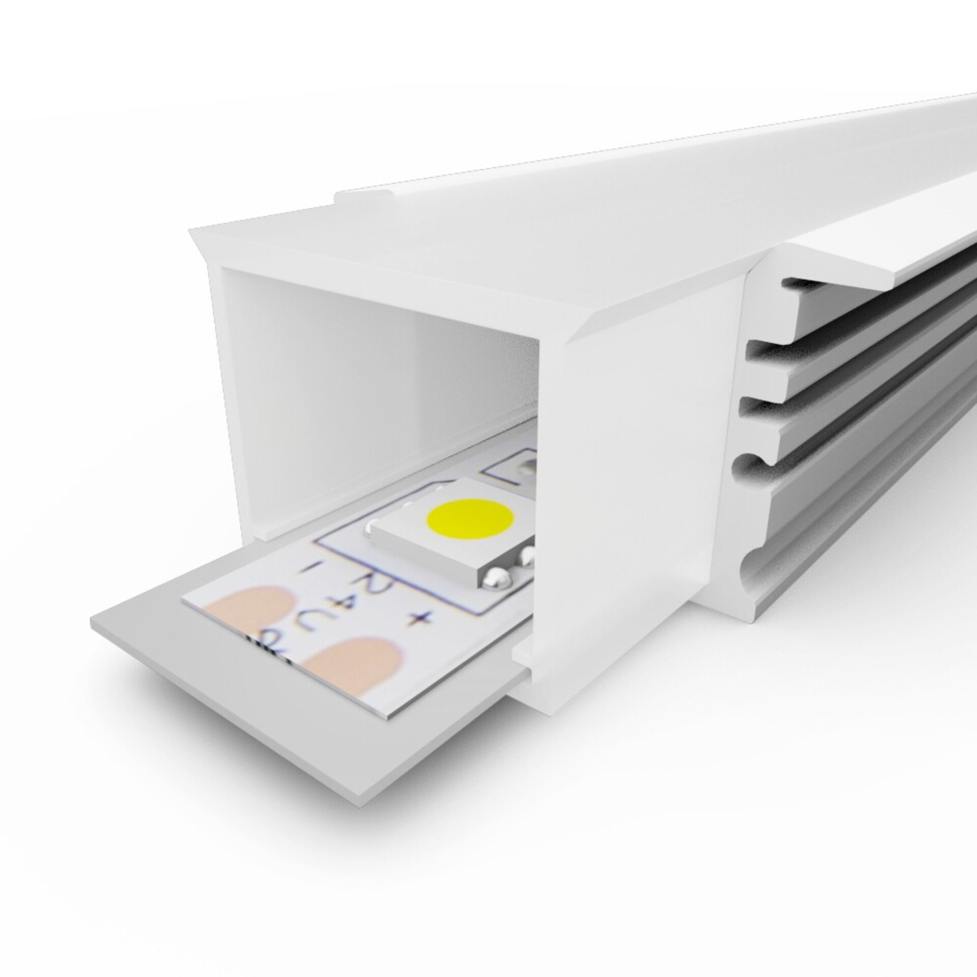 Perfil de aluminio SubAqua IP65 - 2 metros - 1