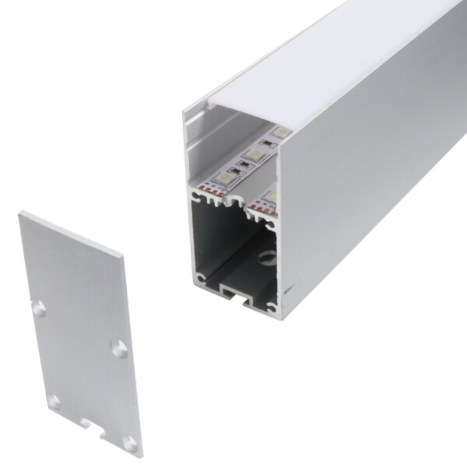 Perfil de aluminio Fint 12/24V 2 metros - DSC - 1