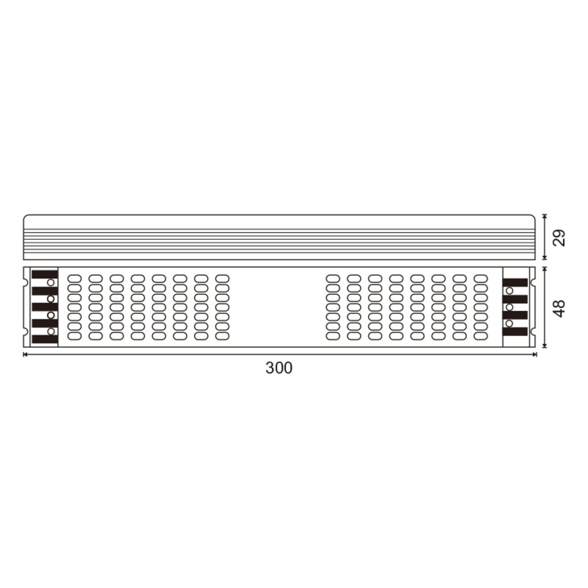 Fuente de alimentación Dimable 0-10V Led 200W 24Vdc - 2