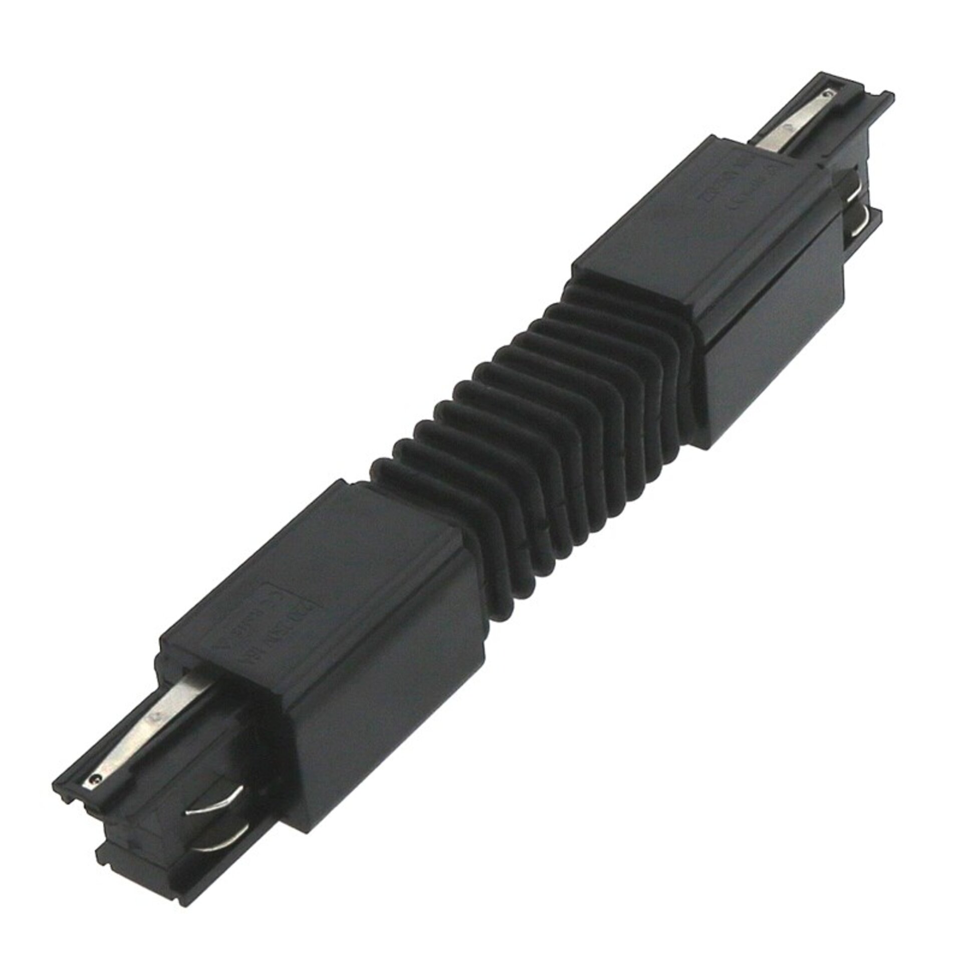 Conector Flexible Negro para Carril Trifasico - 1