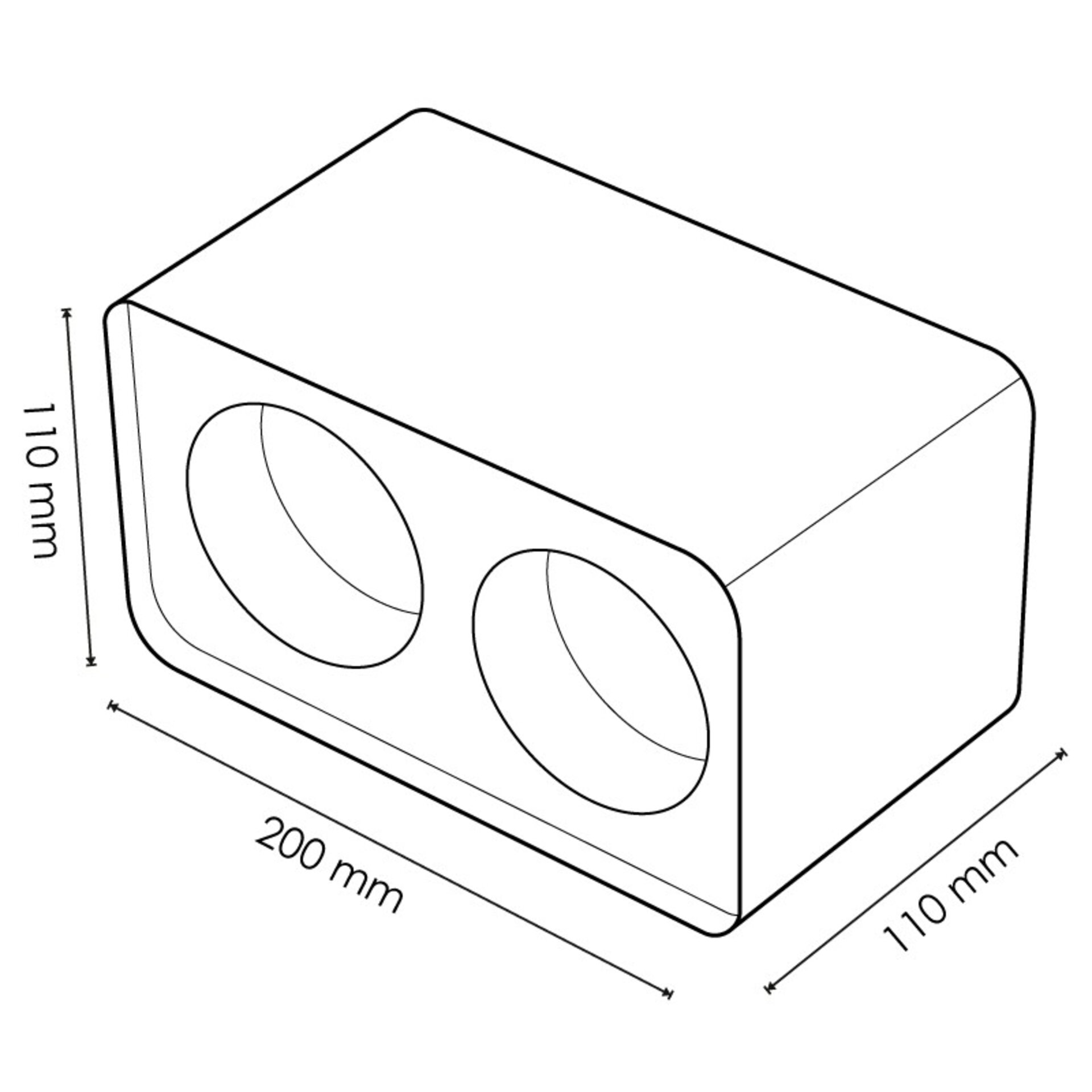 Aro de superficie 2L Para Módulo Cobfix 10W - 2