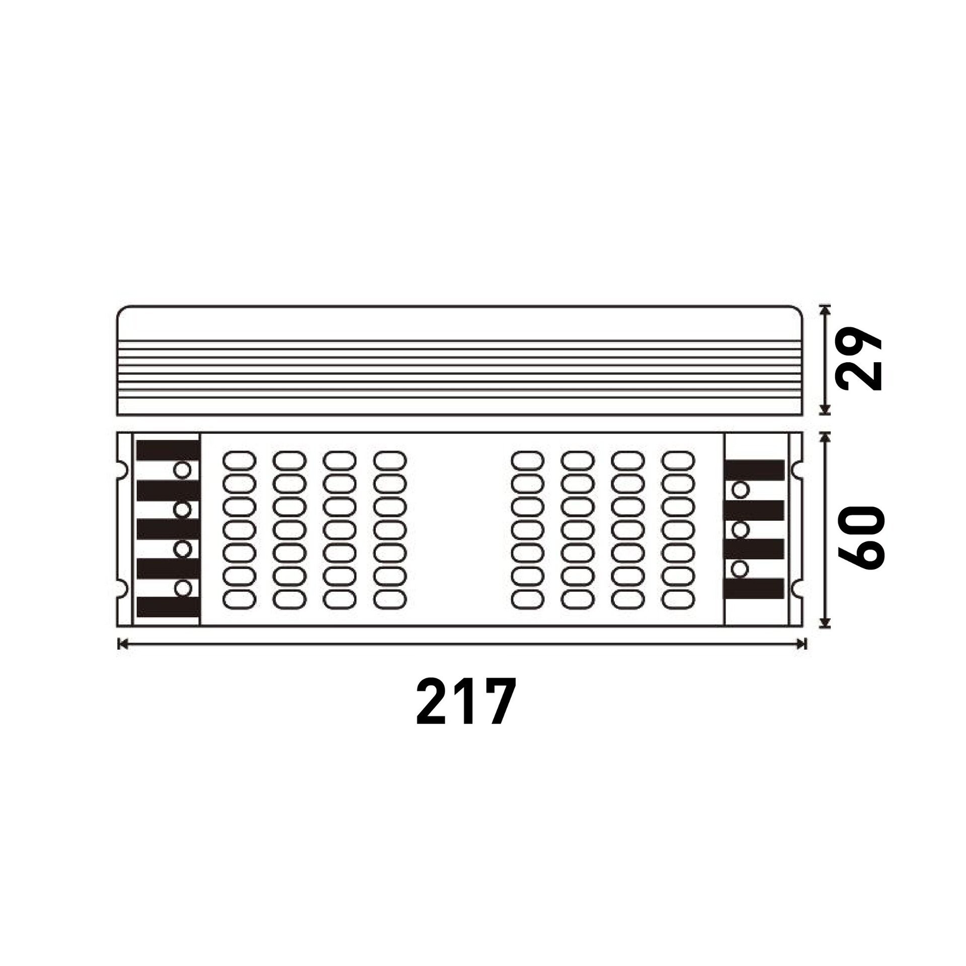 Driver Externo 400W 48Vdc Para Carril magnético - 2