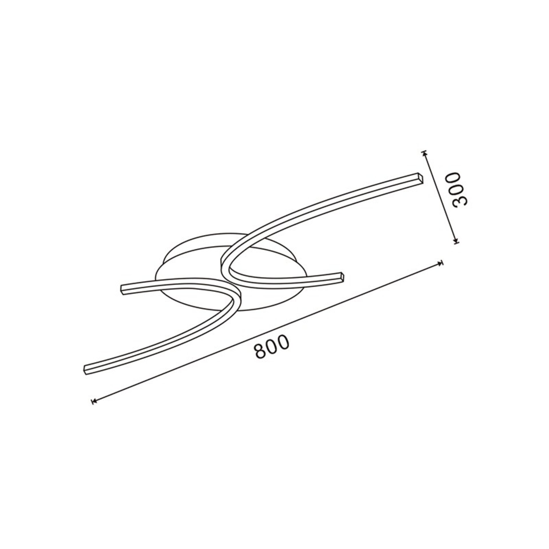 Lampara de techo LED Merang - 2