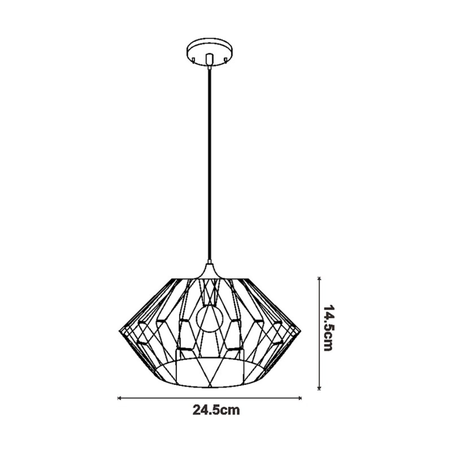 Lampara de techo plegable Kandang - 2