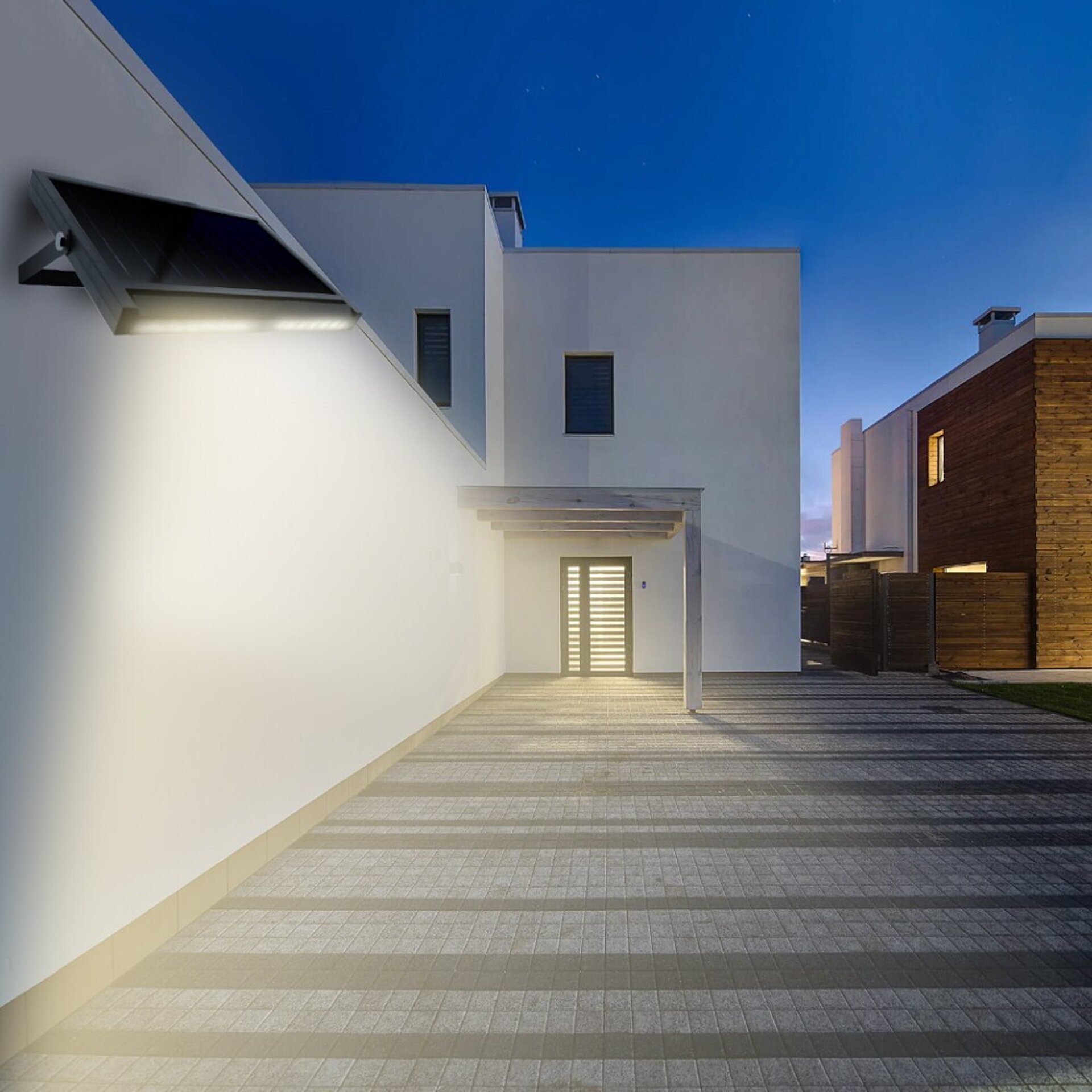 Aplique de pared Led Solar Viena High Plus - 4