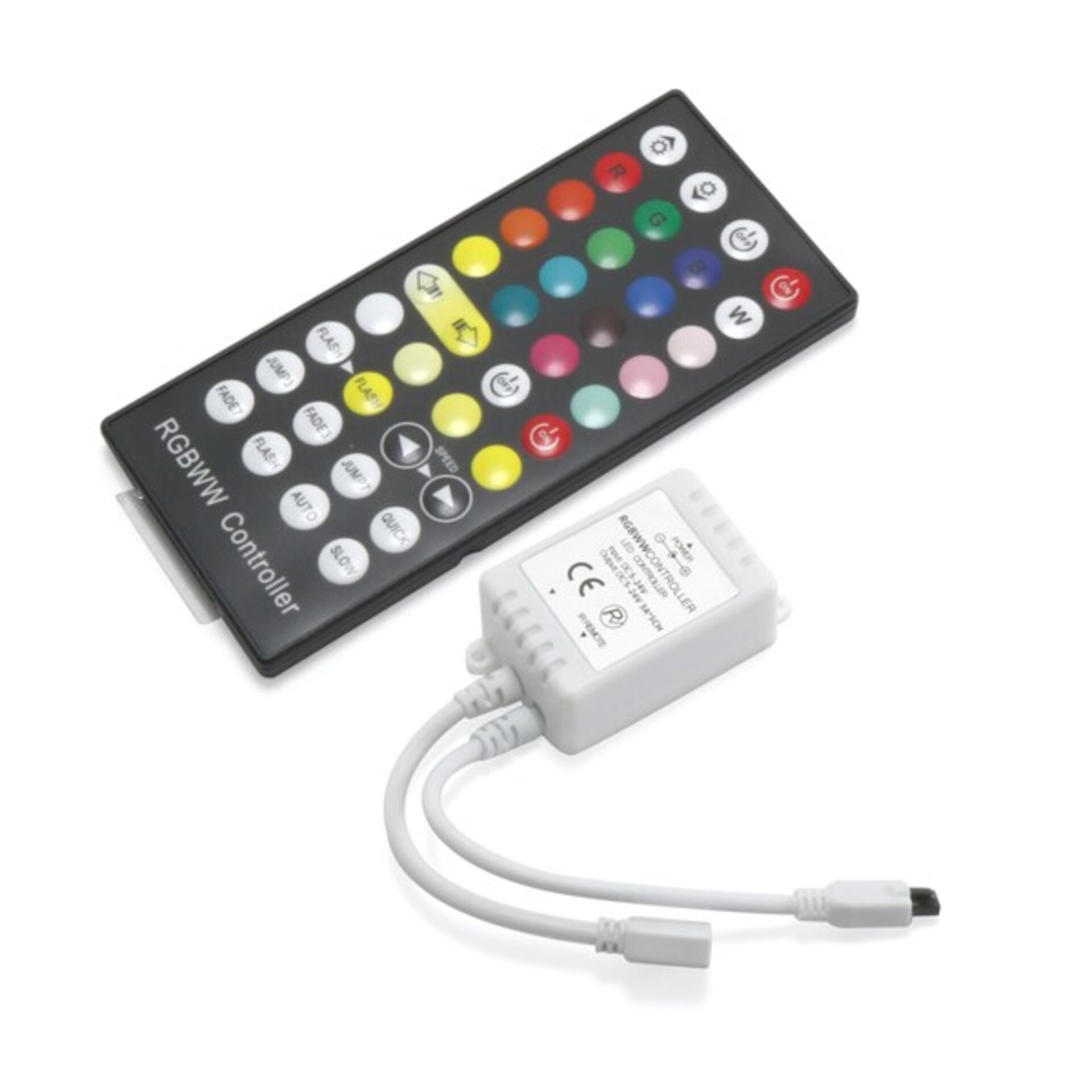 Controlador mini para para tira LED 12V DC FullStack SMD5050 - 1