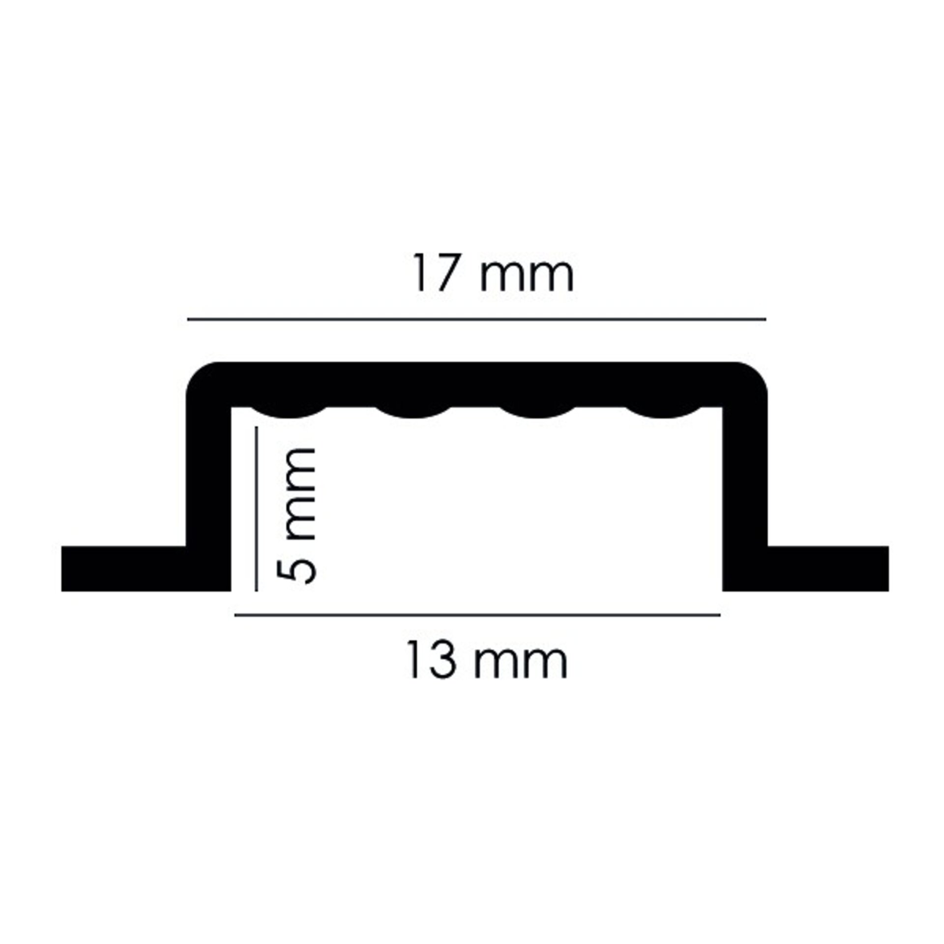 Grapa tira LED 220VAC Rozok / Fast - 2