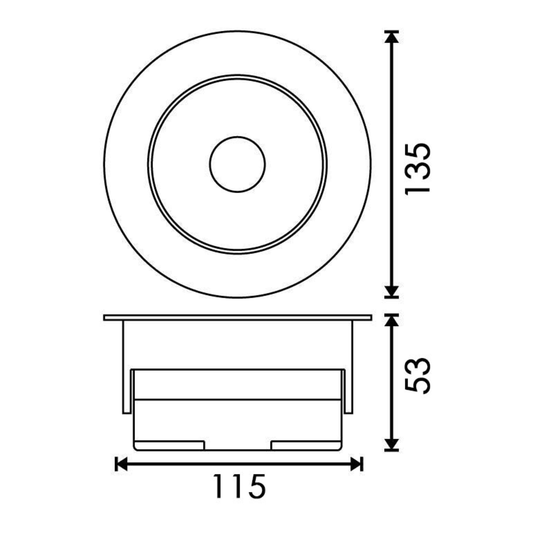 Foco Downlight LED orientable CobFix 20W - 2