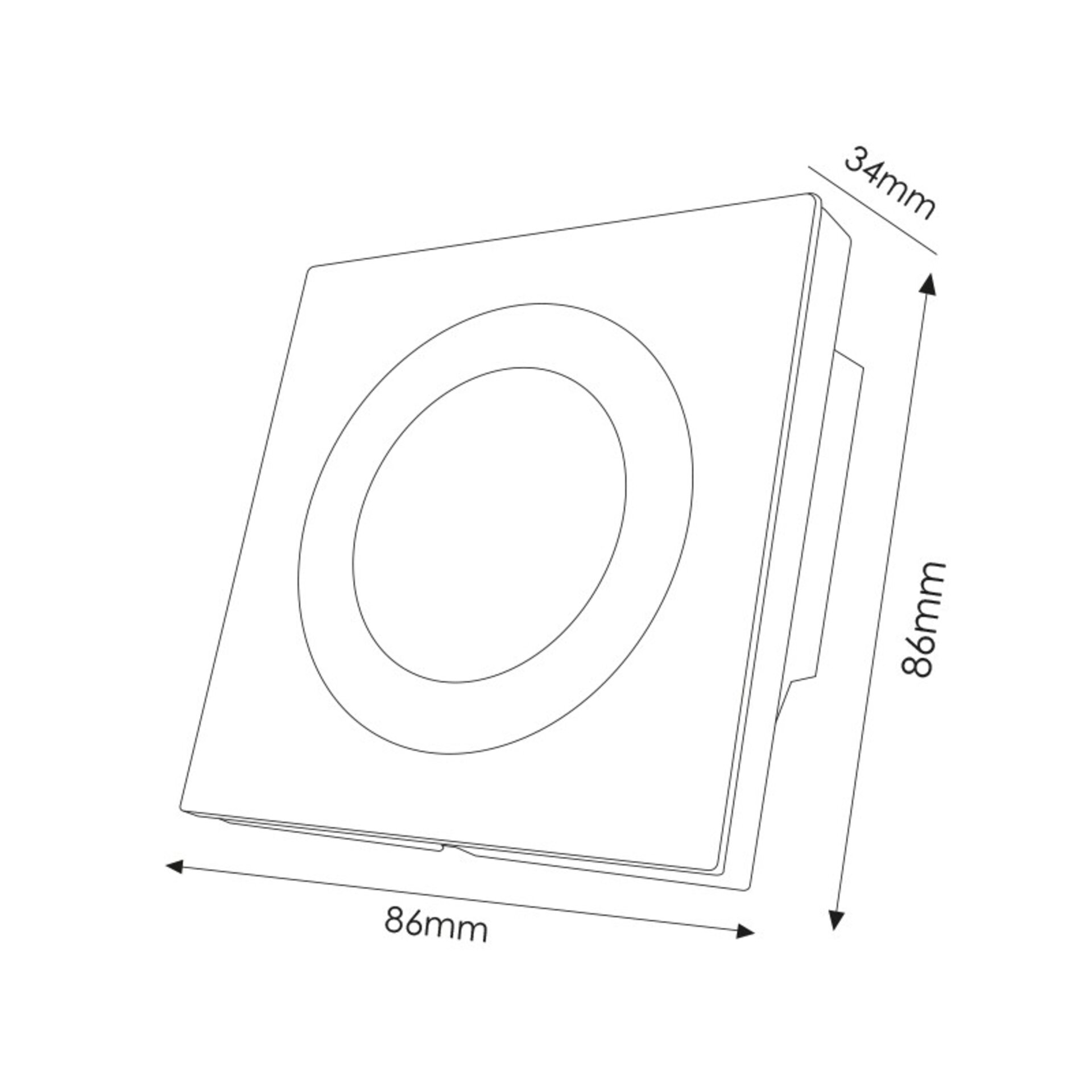 Dimmer empotrable Tactil RGB Para Tiras LED 12/24V - 2