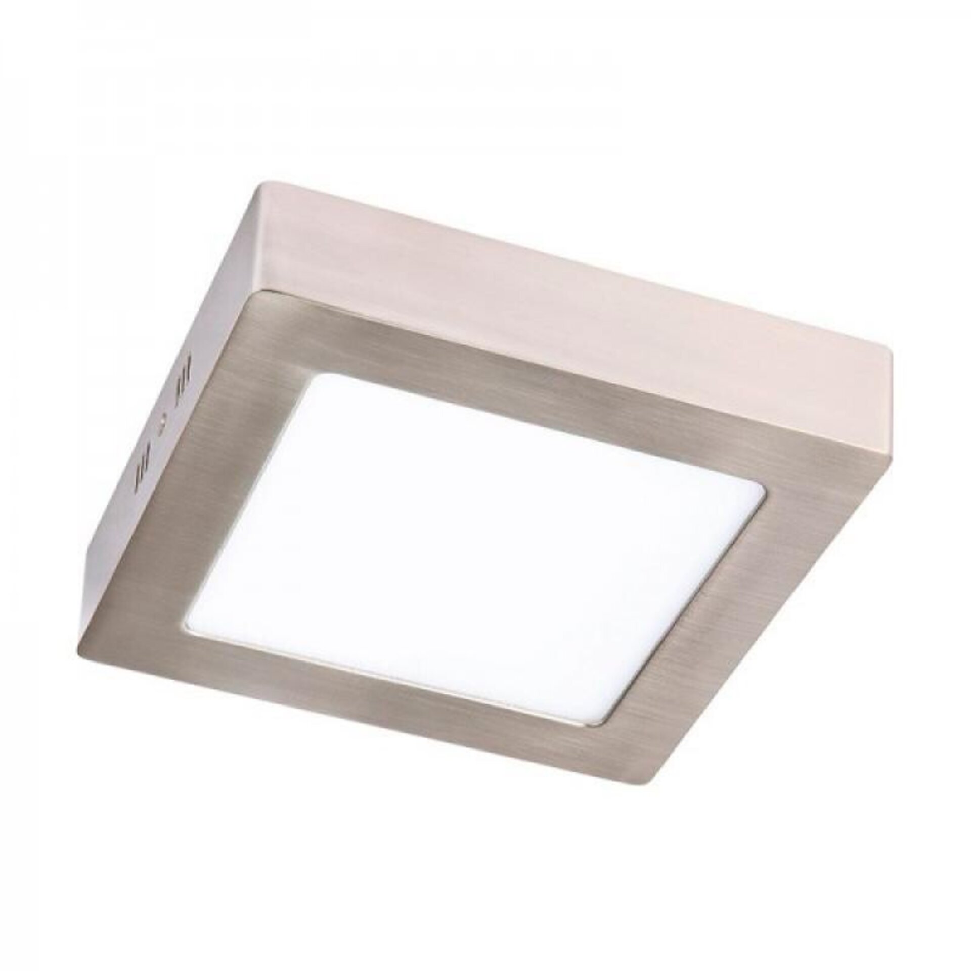 Panel de Superficie Níquel Cuadrado 12W CCT - 1