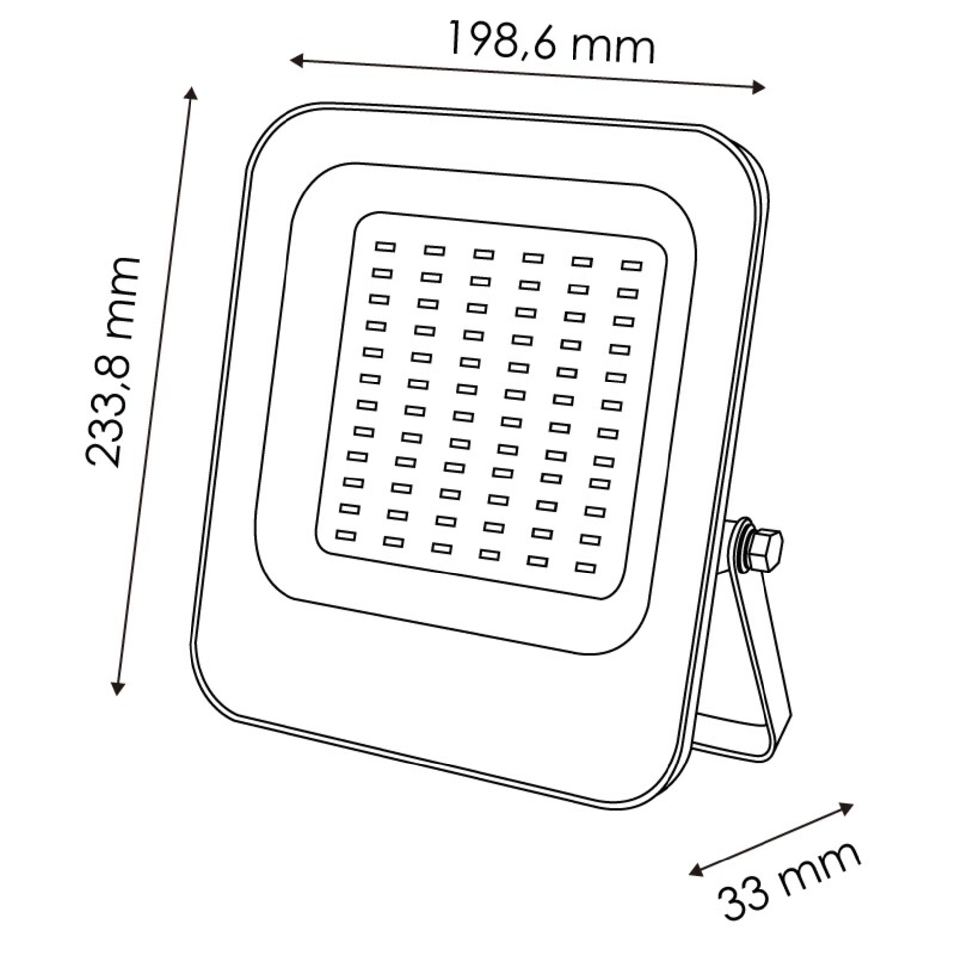 Foco Proyector Led Napoli 100W RGB - 2