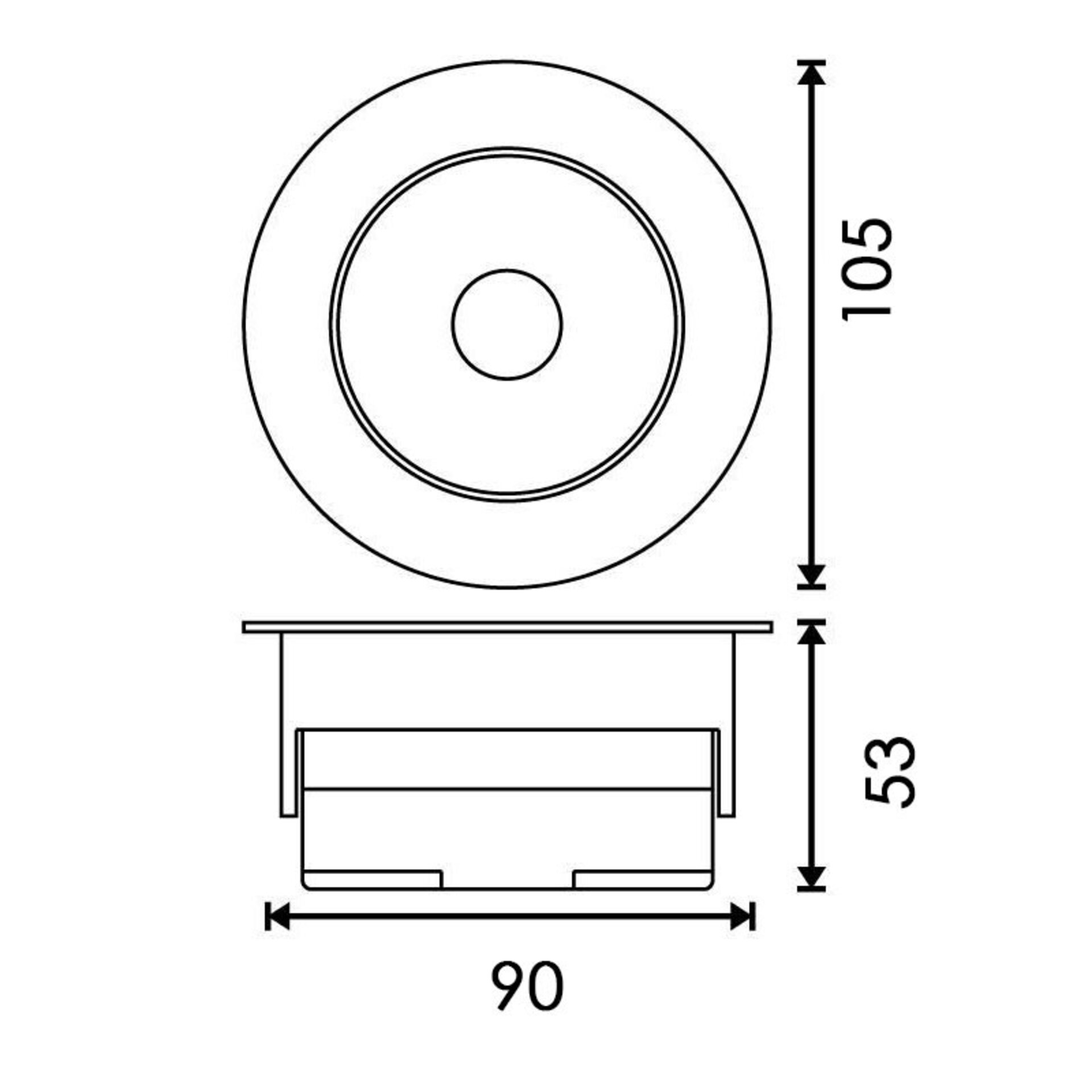 Foco Downlight LED orientable CobFix 15W - 2
