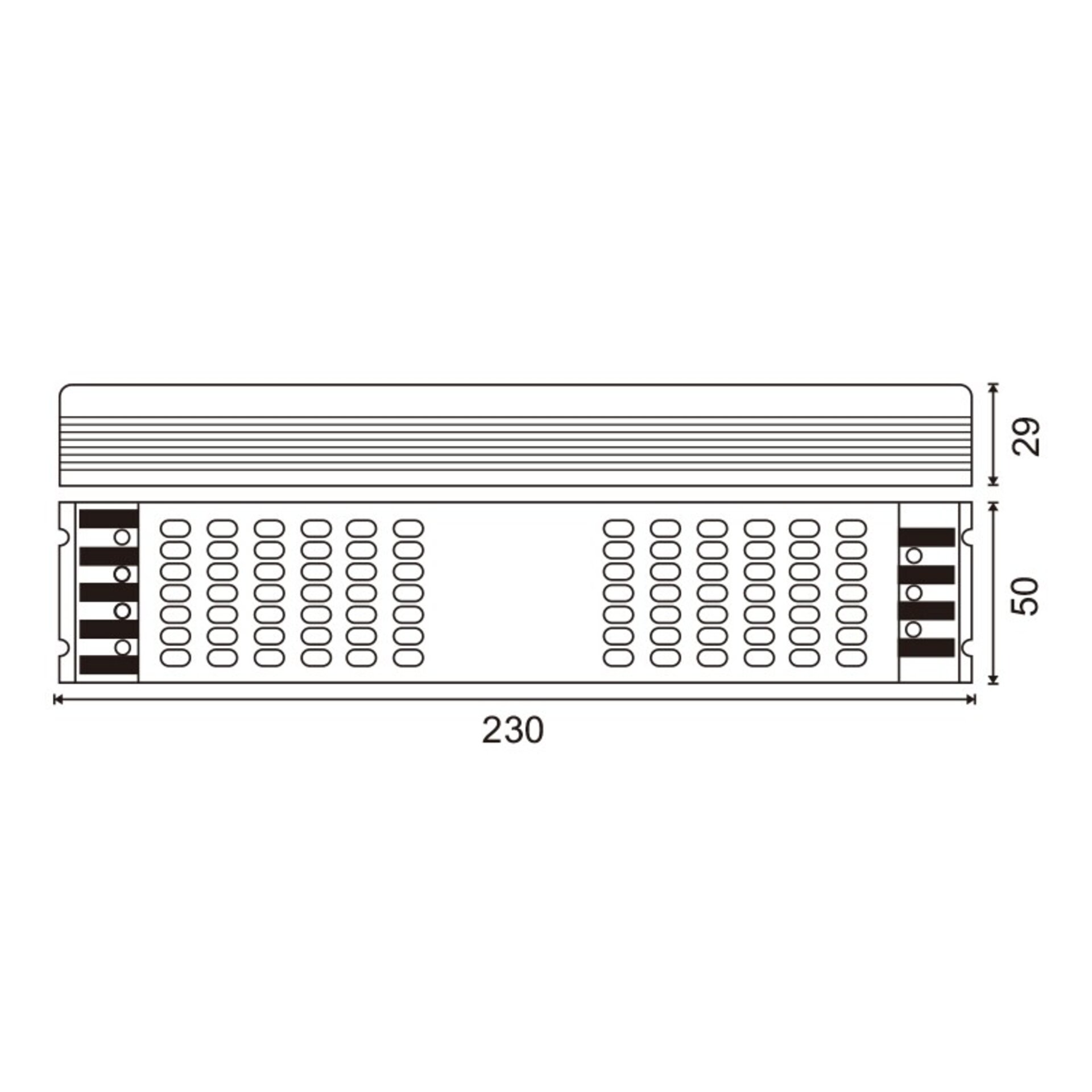 Fuente de alimentación Dimable 0-10V Led 100W 24Vdc - 2