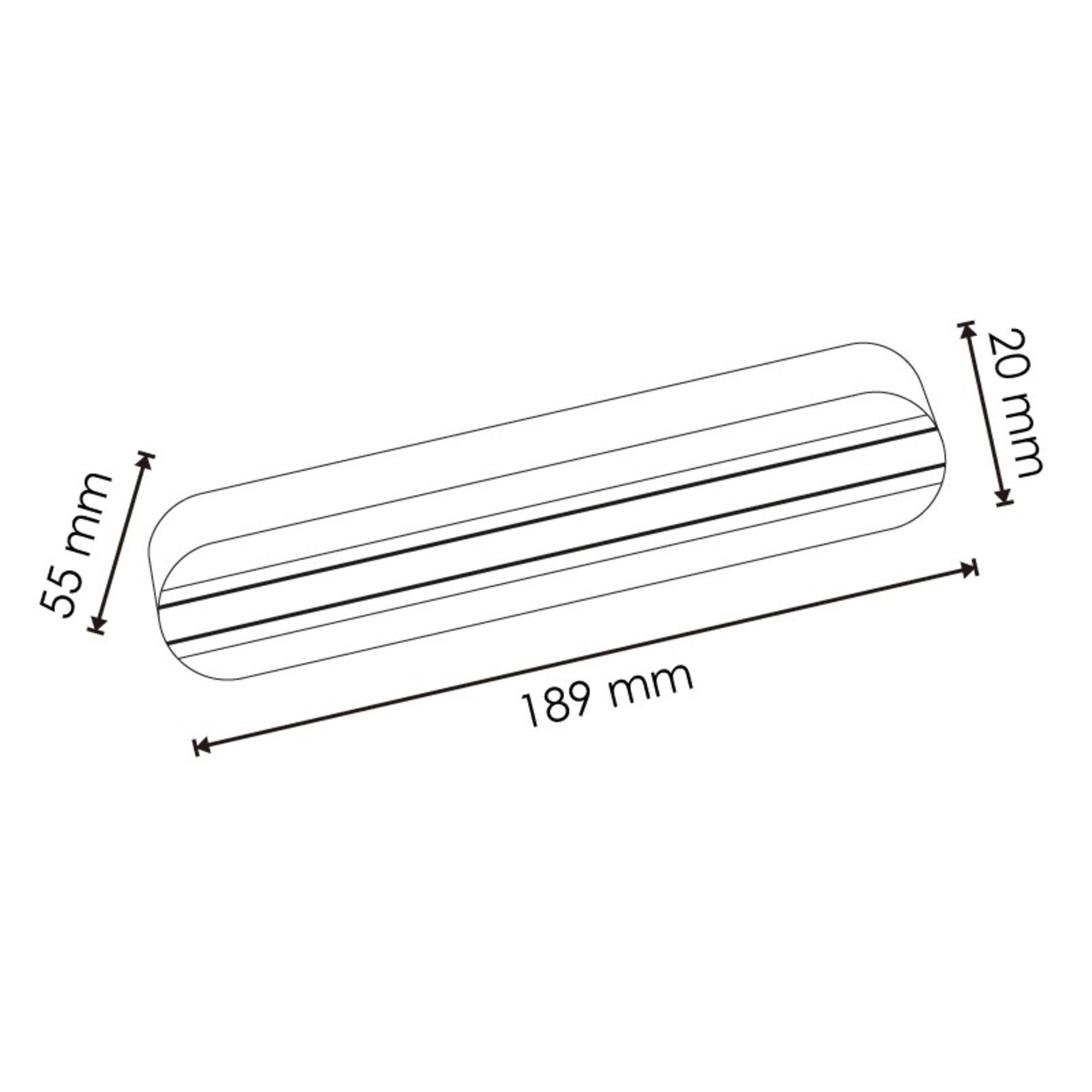 Base de Superficie con carril Blanco Monofasico - 2