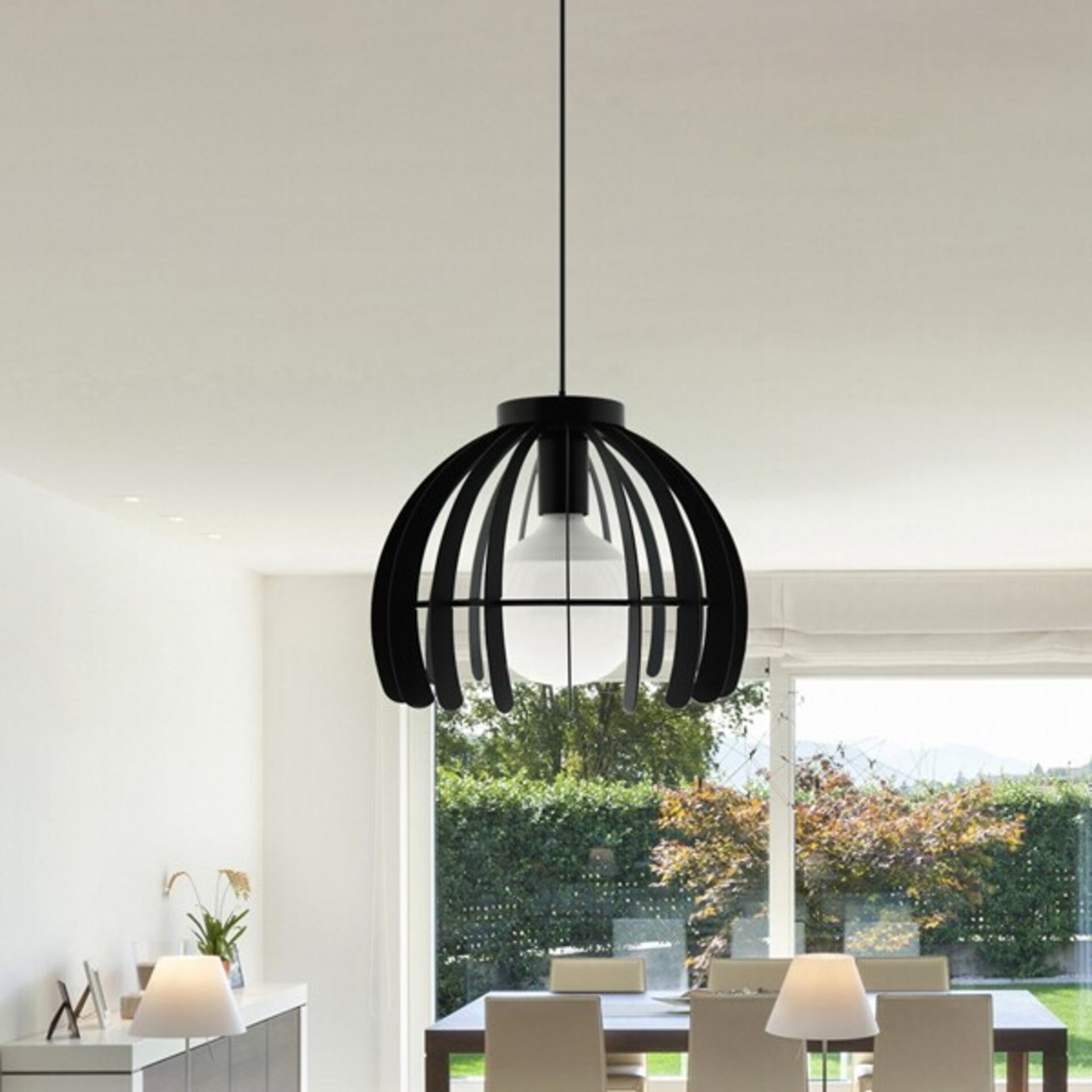 Lampara de techo Trang Black - 3
