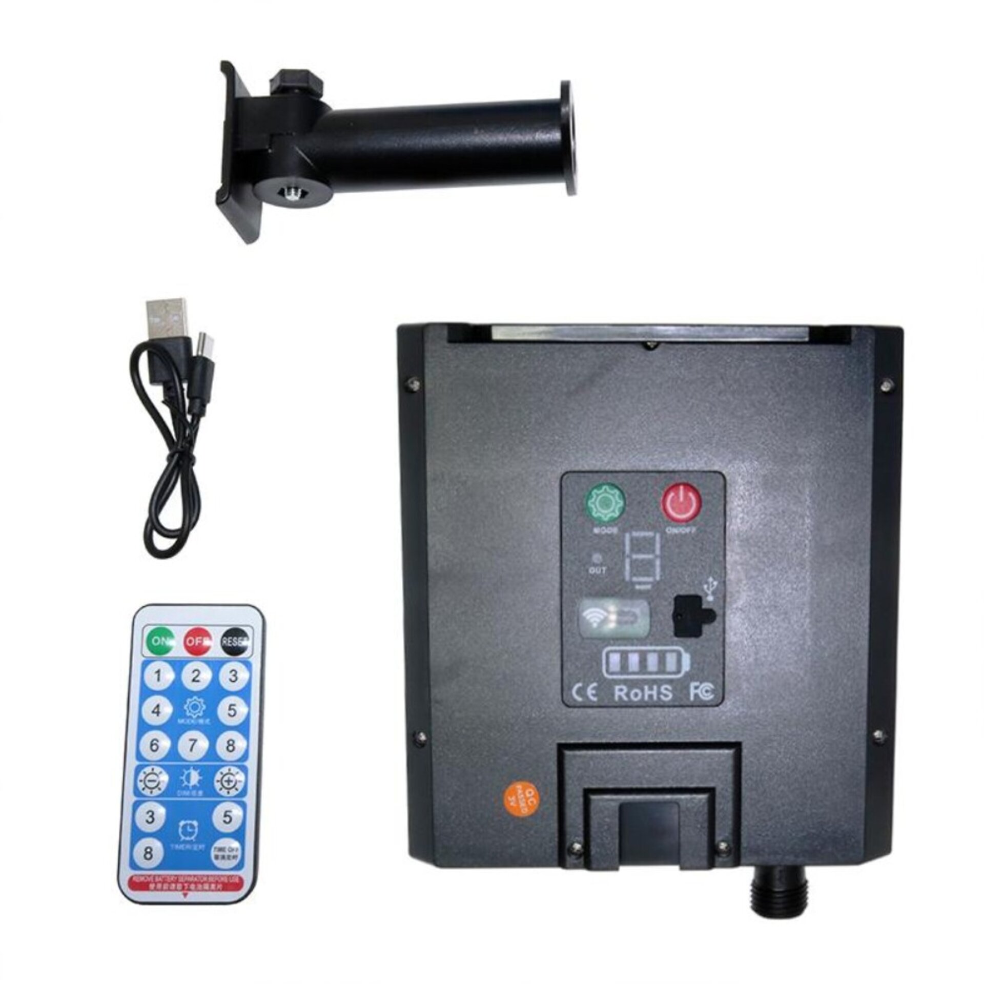 Guirnalda Led Solar 3W de 10 bombillas E27 Exterior IP65 - RGB - 4