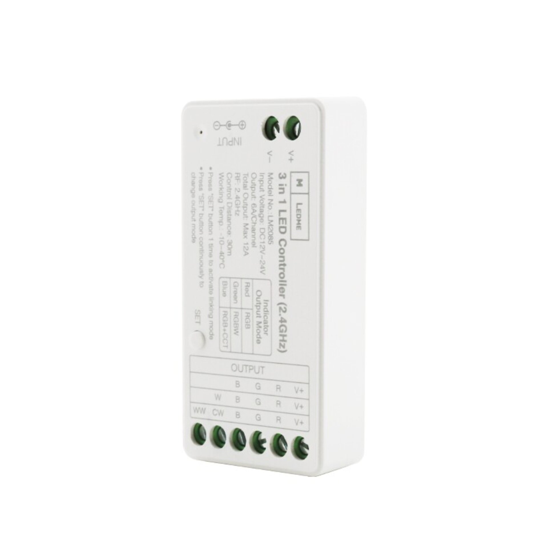 Controlador regulador LED RGB/RGBW/RGB+CCT - 1