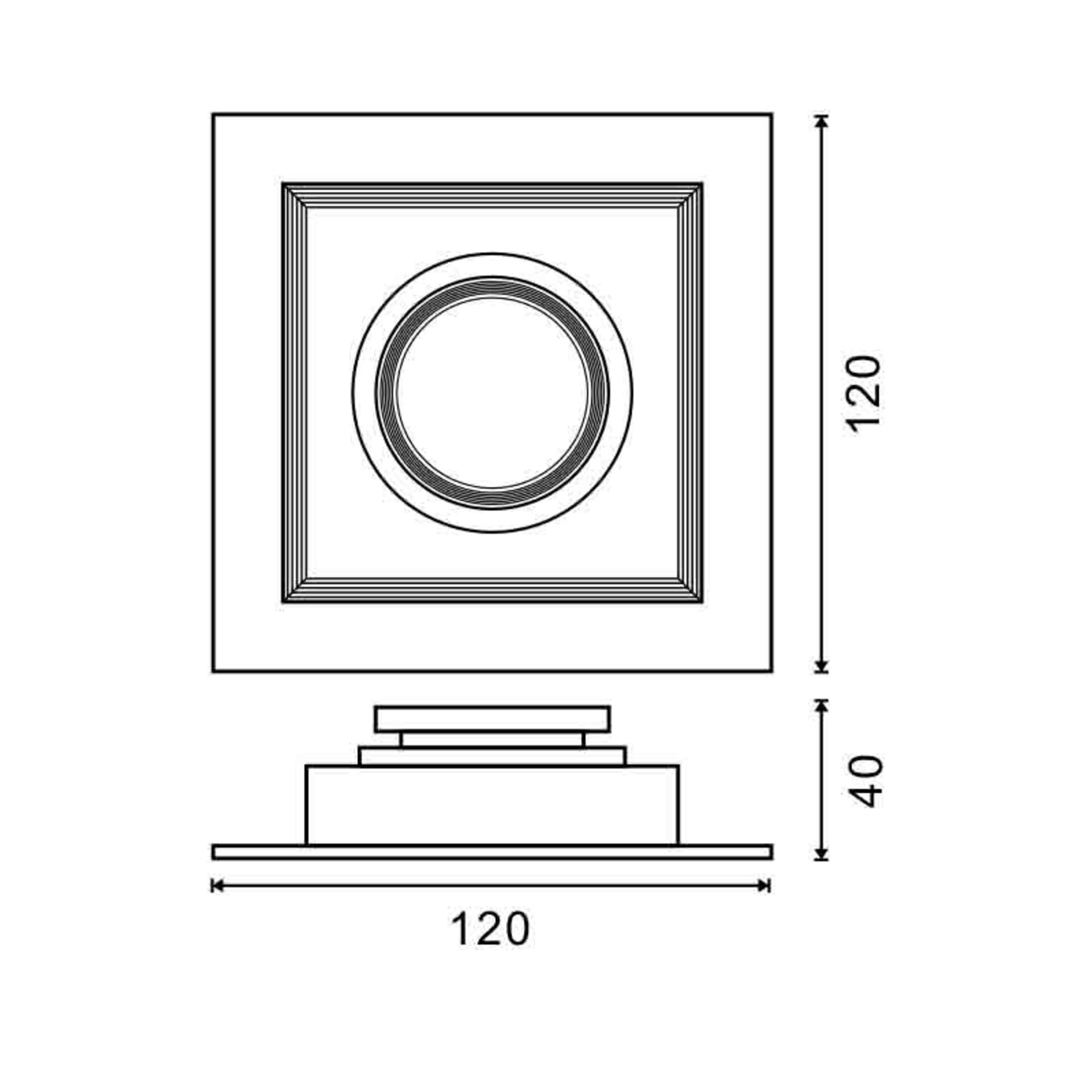 Aro Cardan Aras Para Modulo Arumled/gu10/mr16 - 2