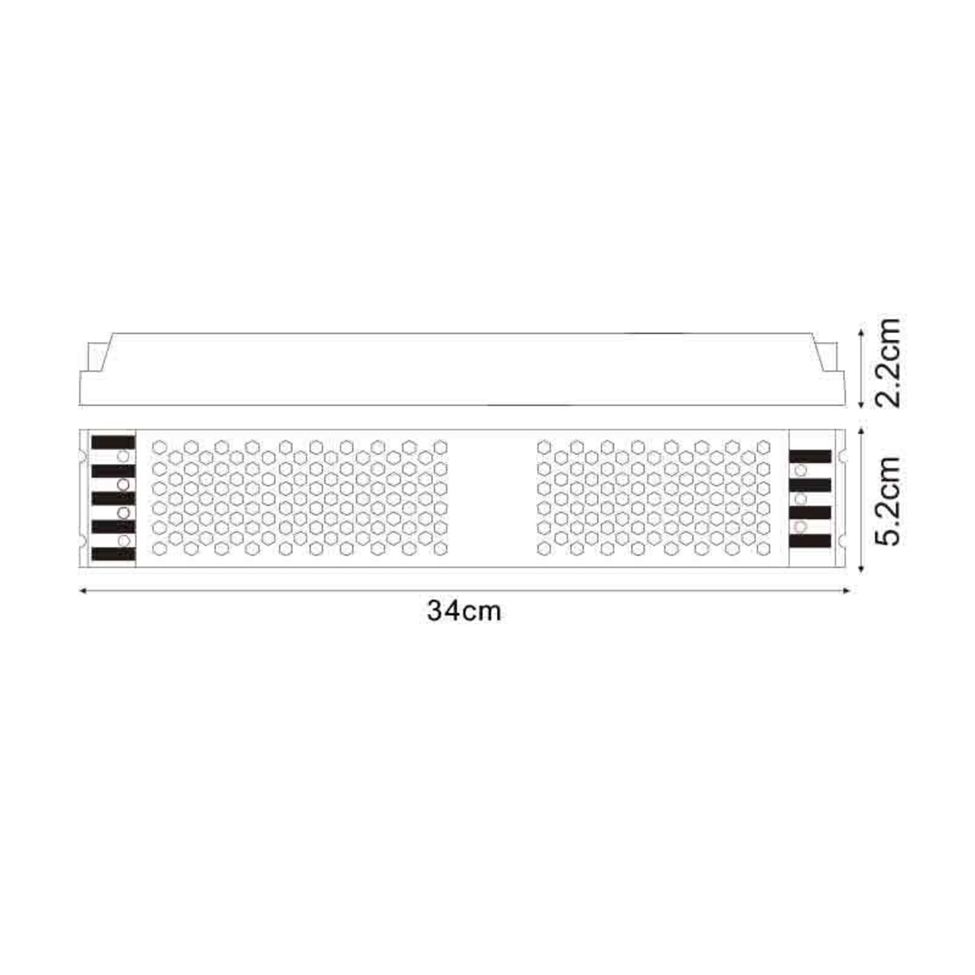 Fuentes de alimentación Slim para tiras LED 400W 24VDC - 2