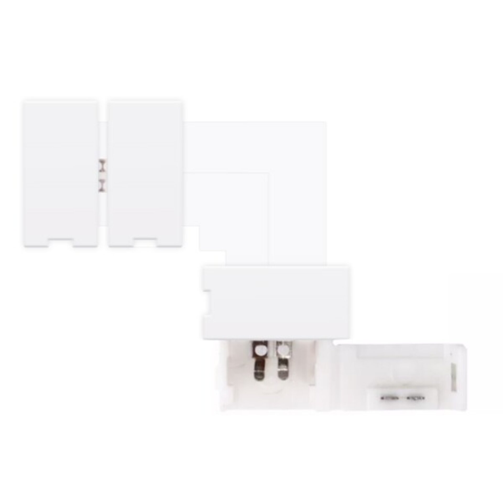 Conector para Tira 10MM 12V/24V Monocolor Tipo L - 3