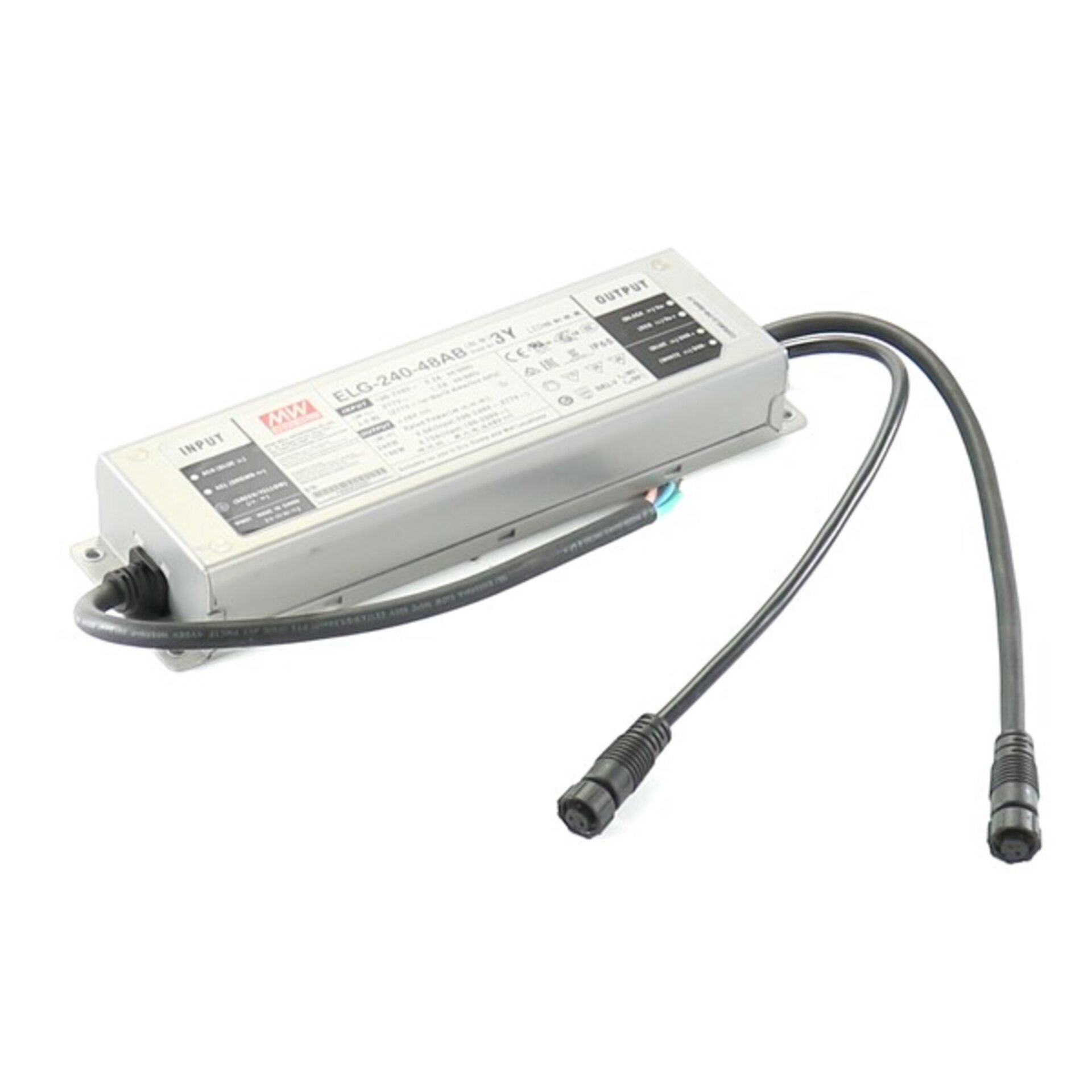 Driver Meanwell ELG-240-48AB Regulable 1-10V IP6 Foco Modular LED 250W - DSC - 1