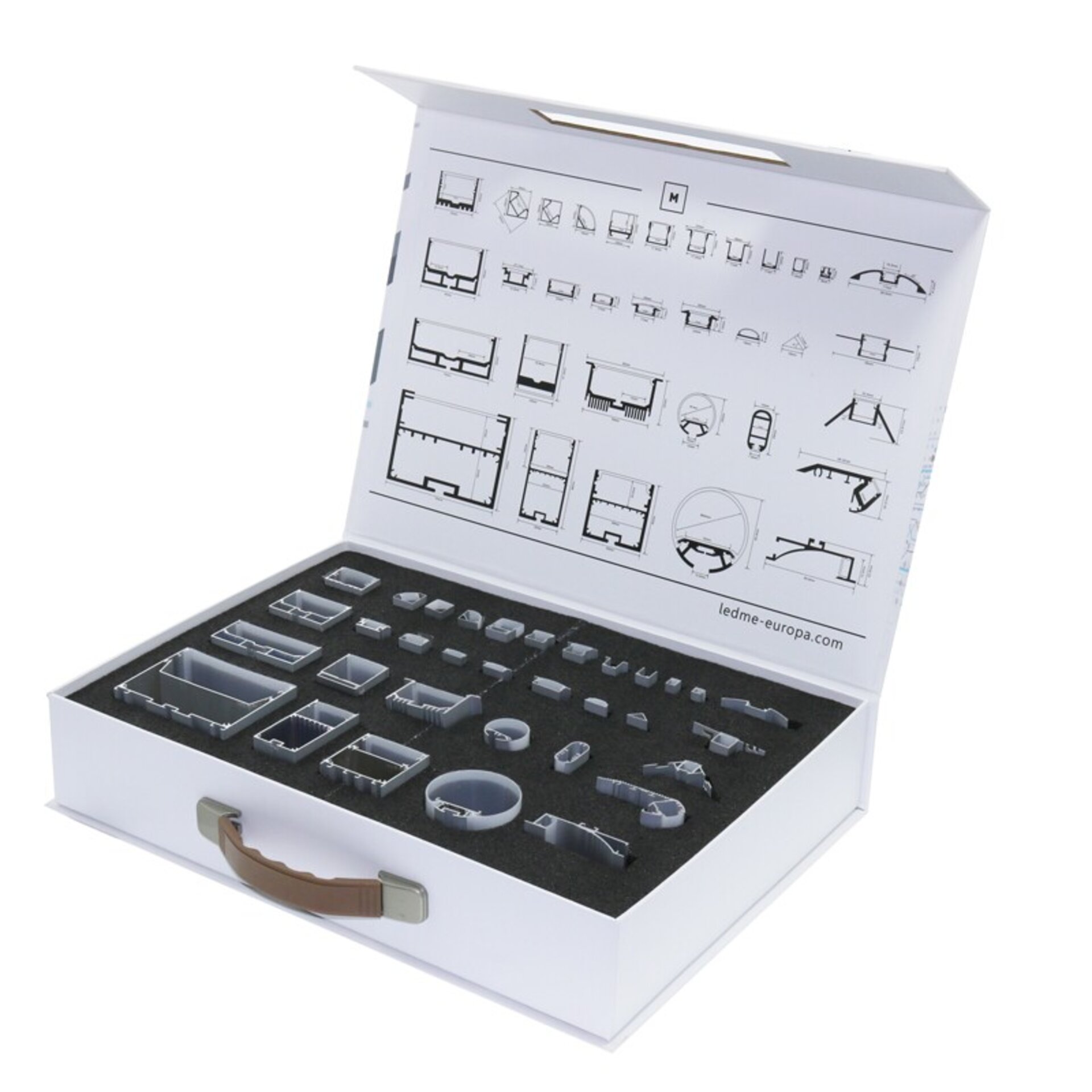 Maleta­n demo perfiles de aluminio - Ledme Europa - 1
