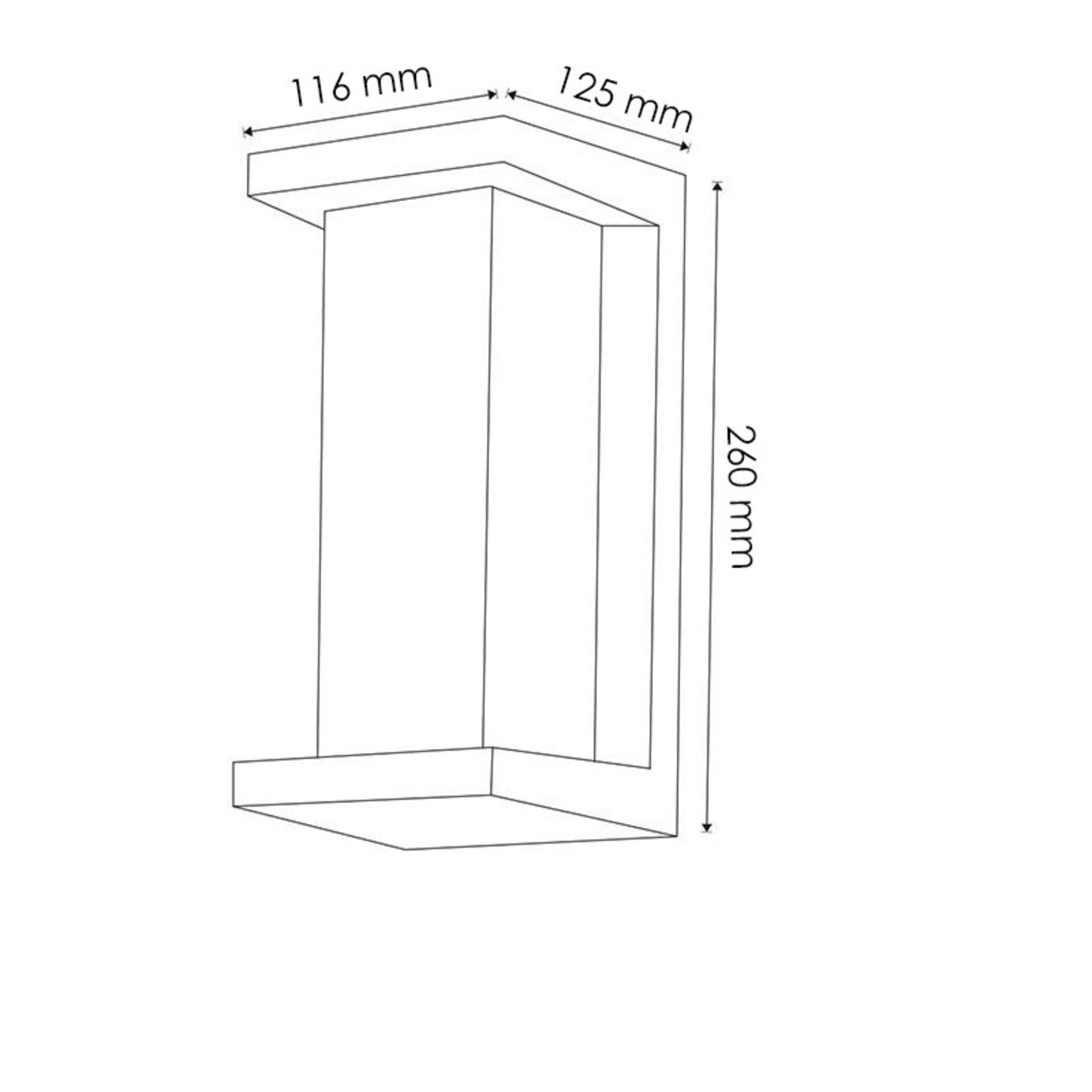 Aplique de pared Led Metse 10W - 2