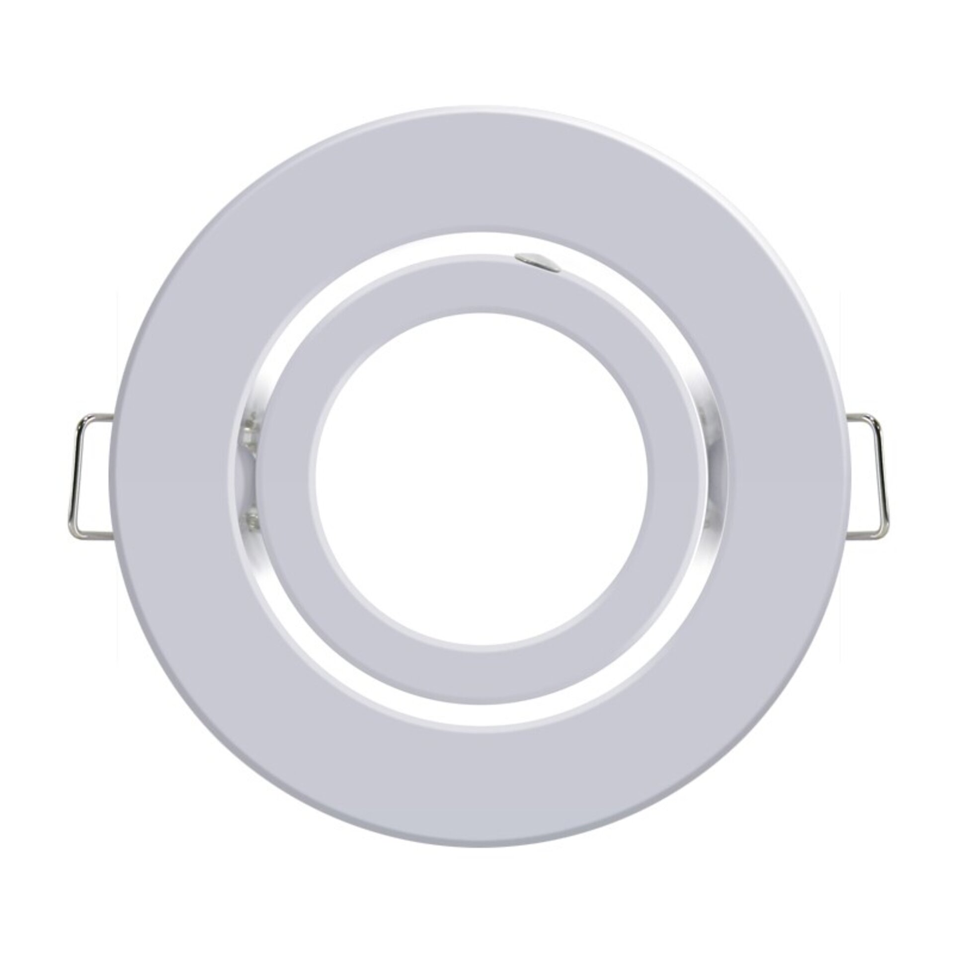 Aro basculante redondo blanco Serie Eco para GU10/MR16 - 1