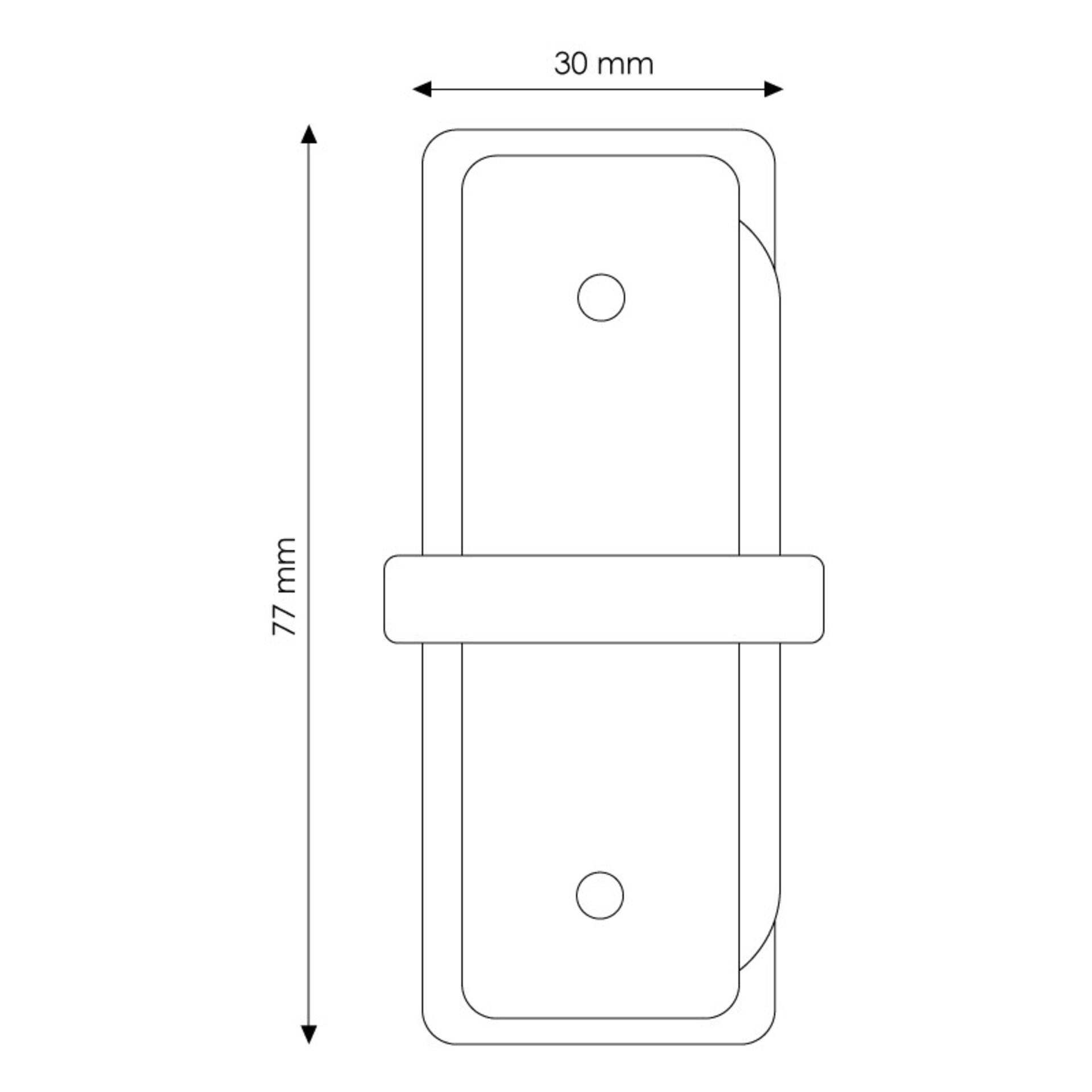 Conector I Reforzado Para Carril Monofasico - 2