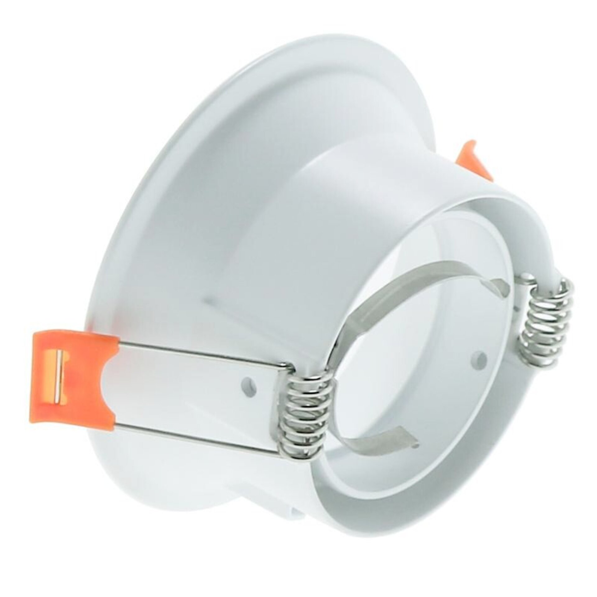 Aro Basculante Redondo Blanco Serie Evo Para Gu10/mr16 - 4