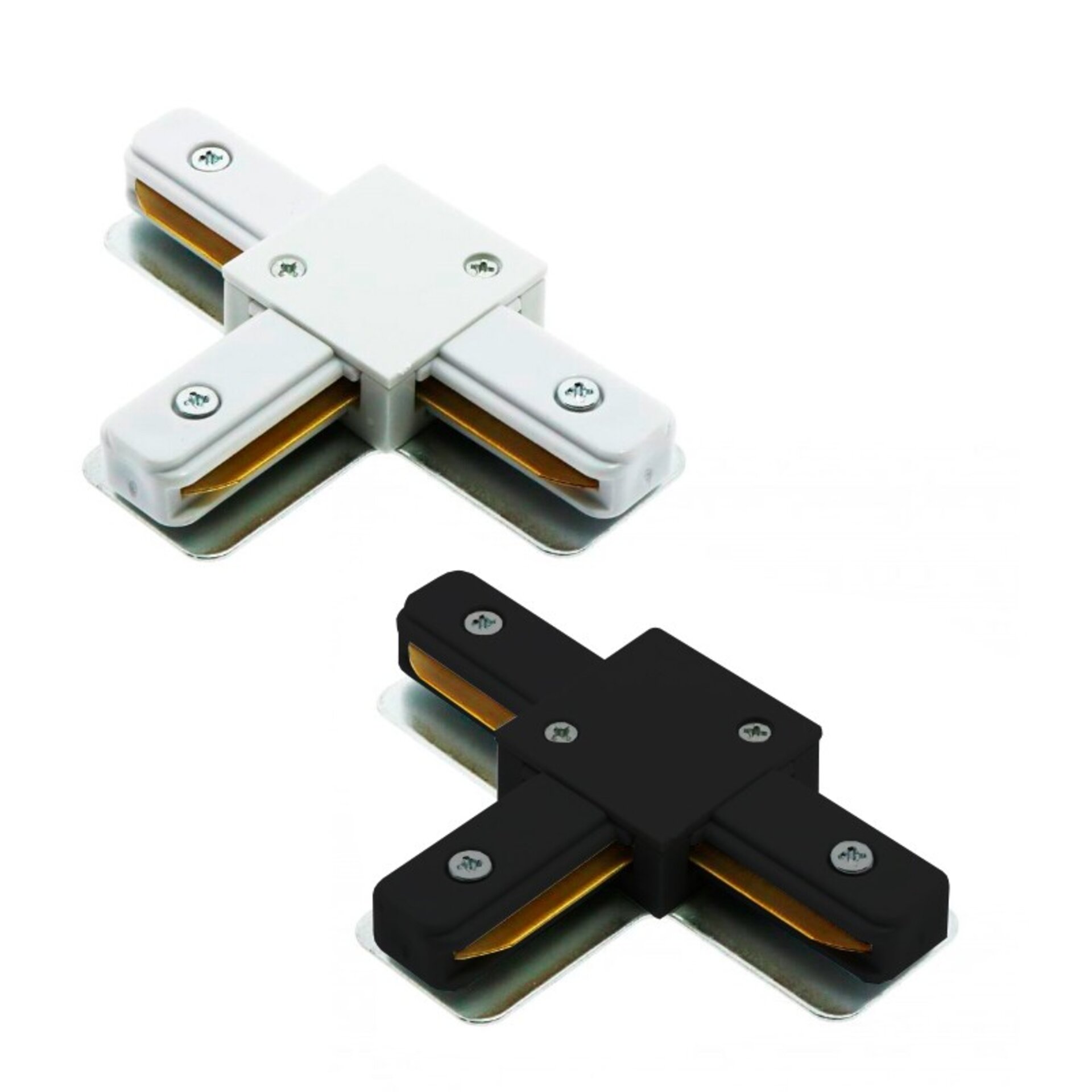 Conector en T Para Carril MonofaÌsico Blanco - 1