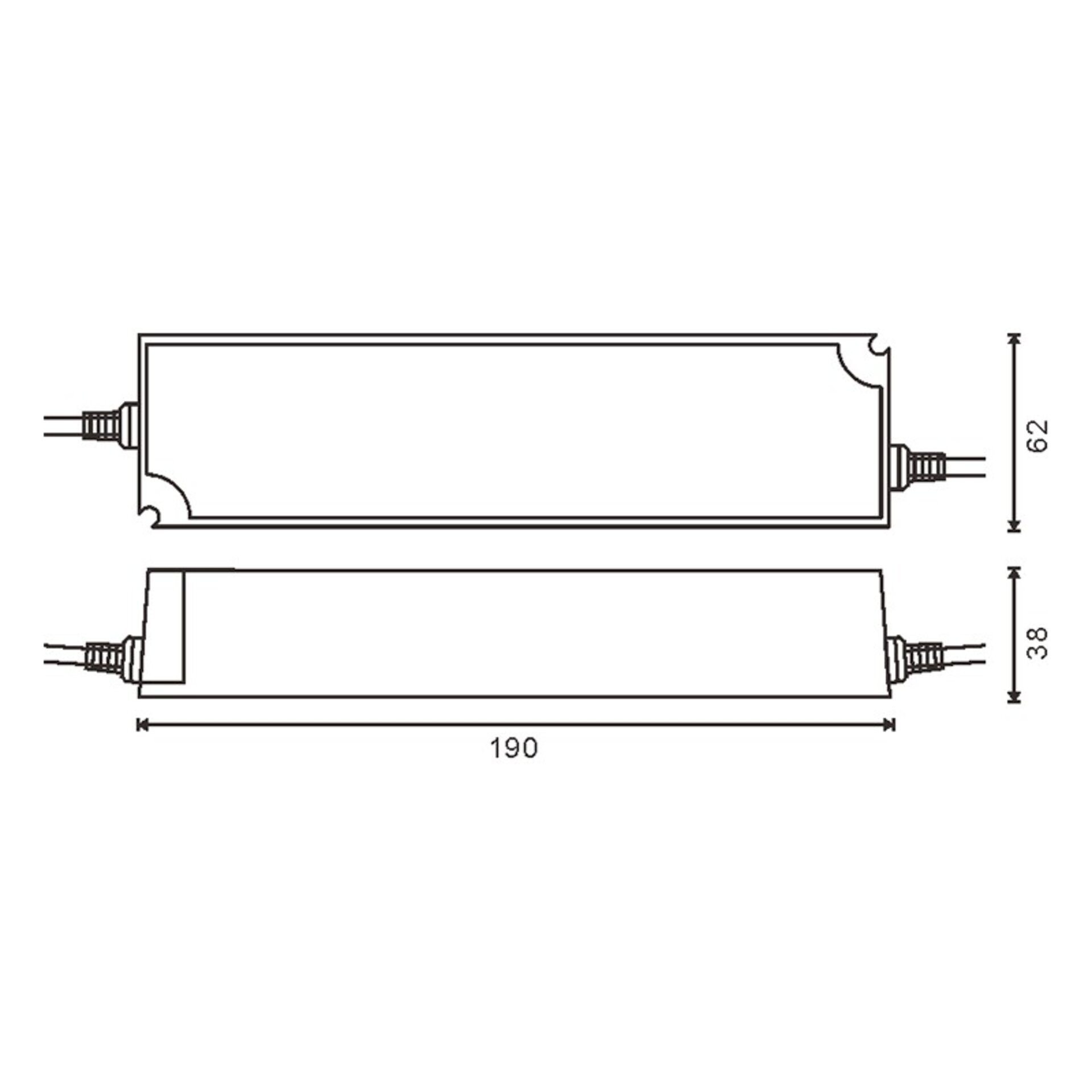 Fuente de alimentación para tiras LED 100W 24VDC IP66 - 2