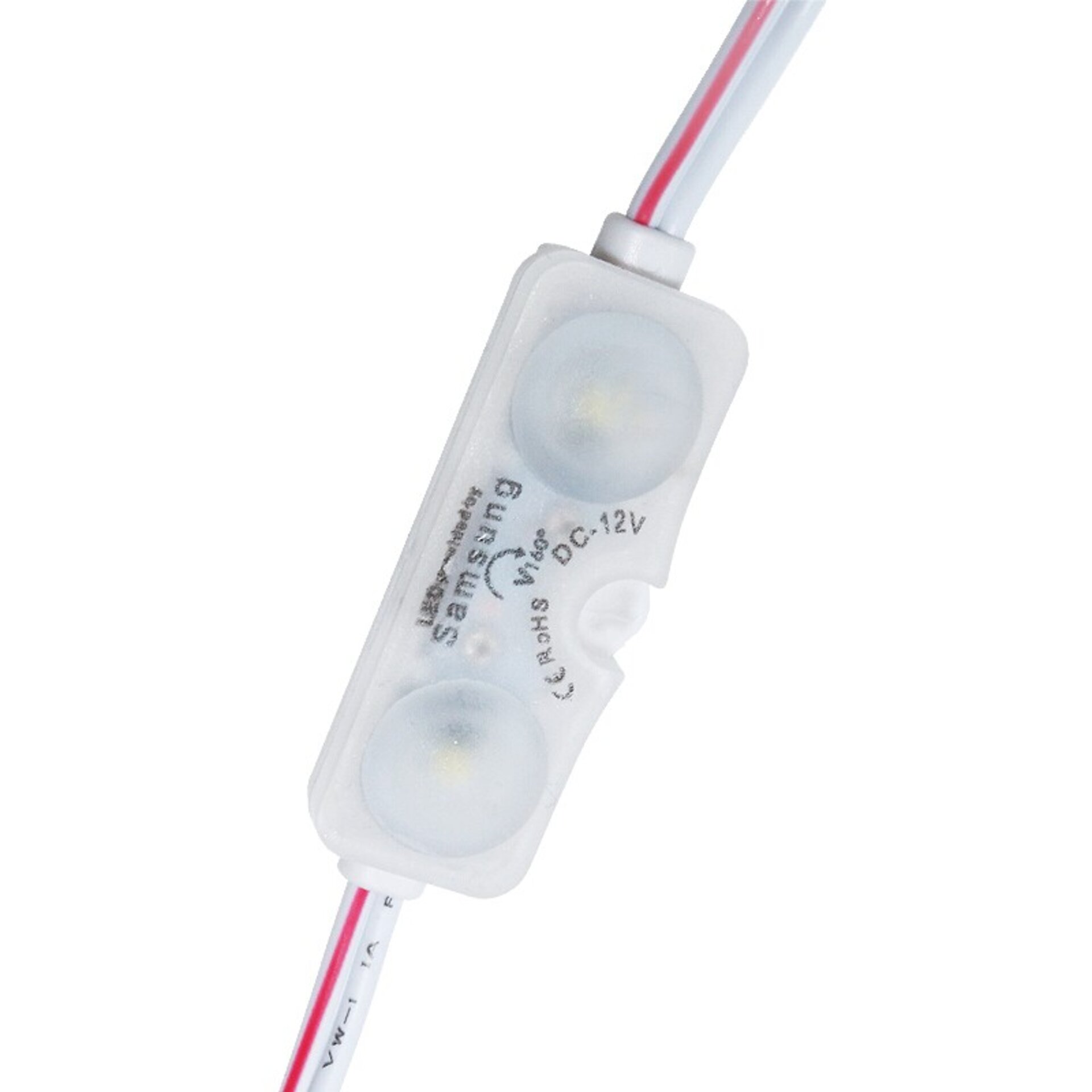 Cadena de 20 Módulos de 2 LED SMD Samsung 12V DC 1W - 1