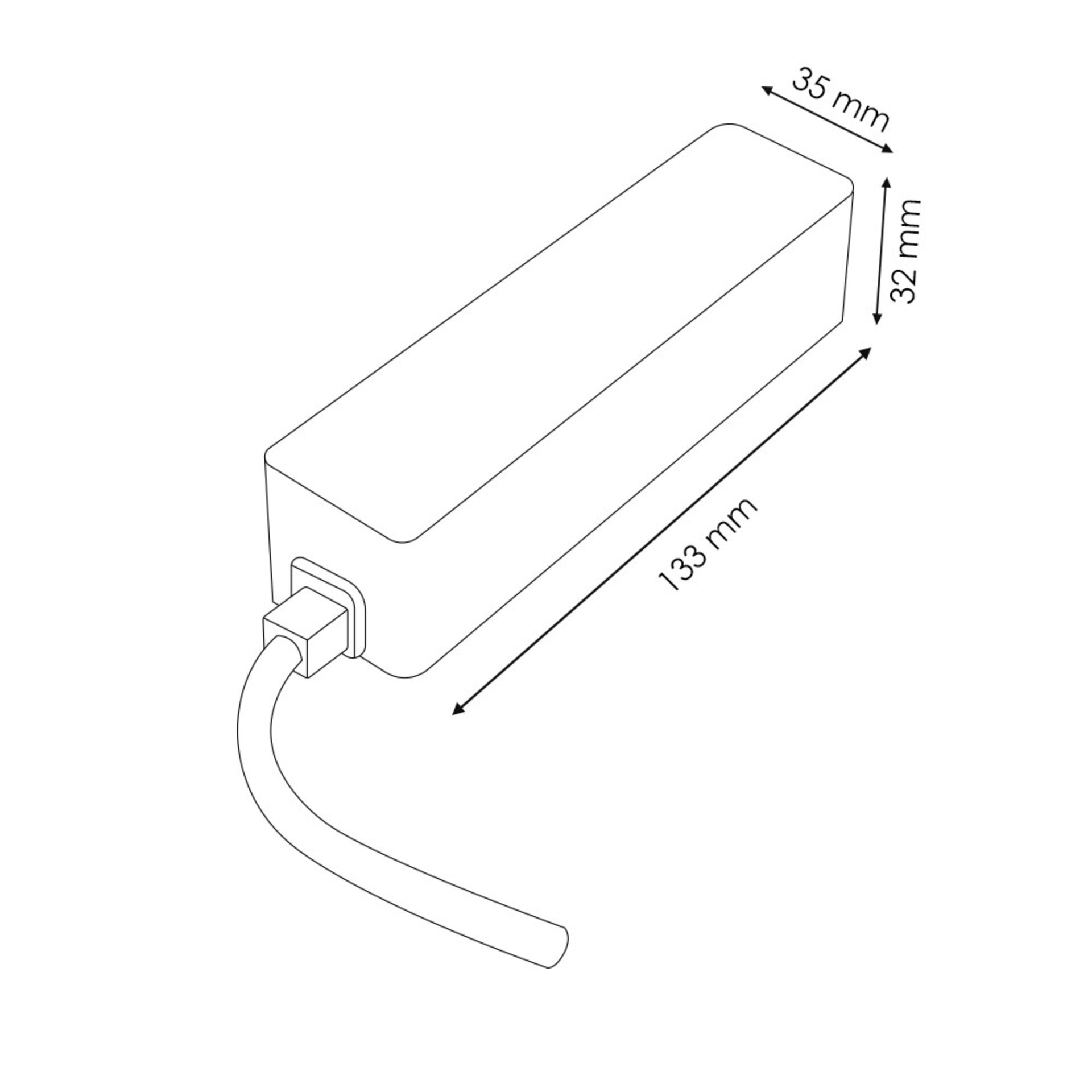 Rectificador Free Flicker para Tiras Led - 2