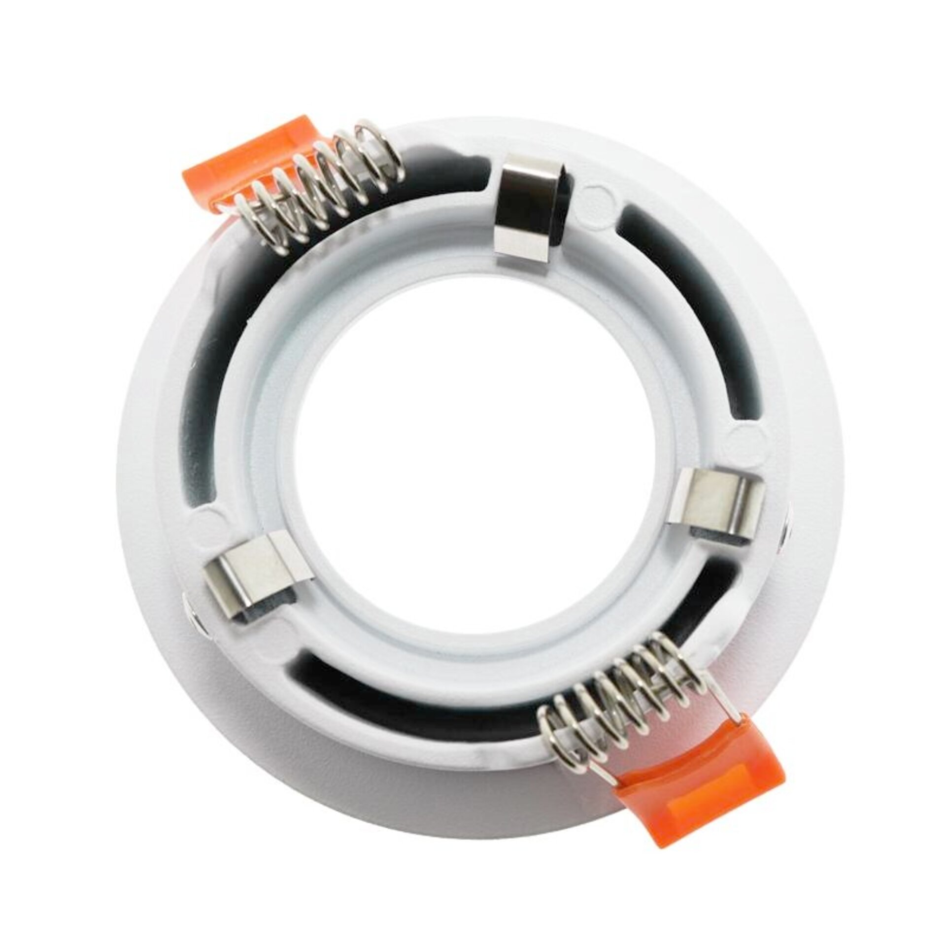 Aro Fijo Redondo Blanco Serie Infinity Para Gu10/mr16 - 3