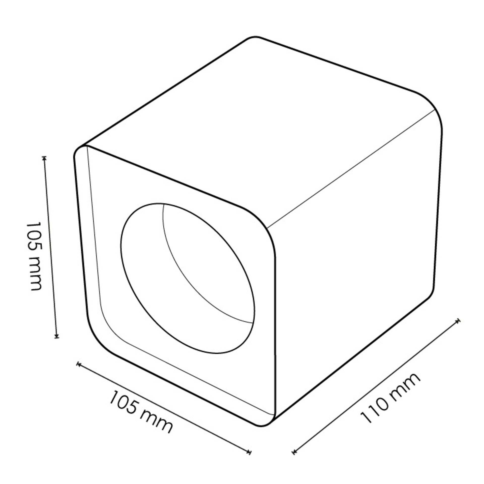 Aro de Superficie Para Módulo Cobfix 10W - 2
