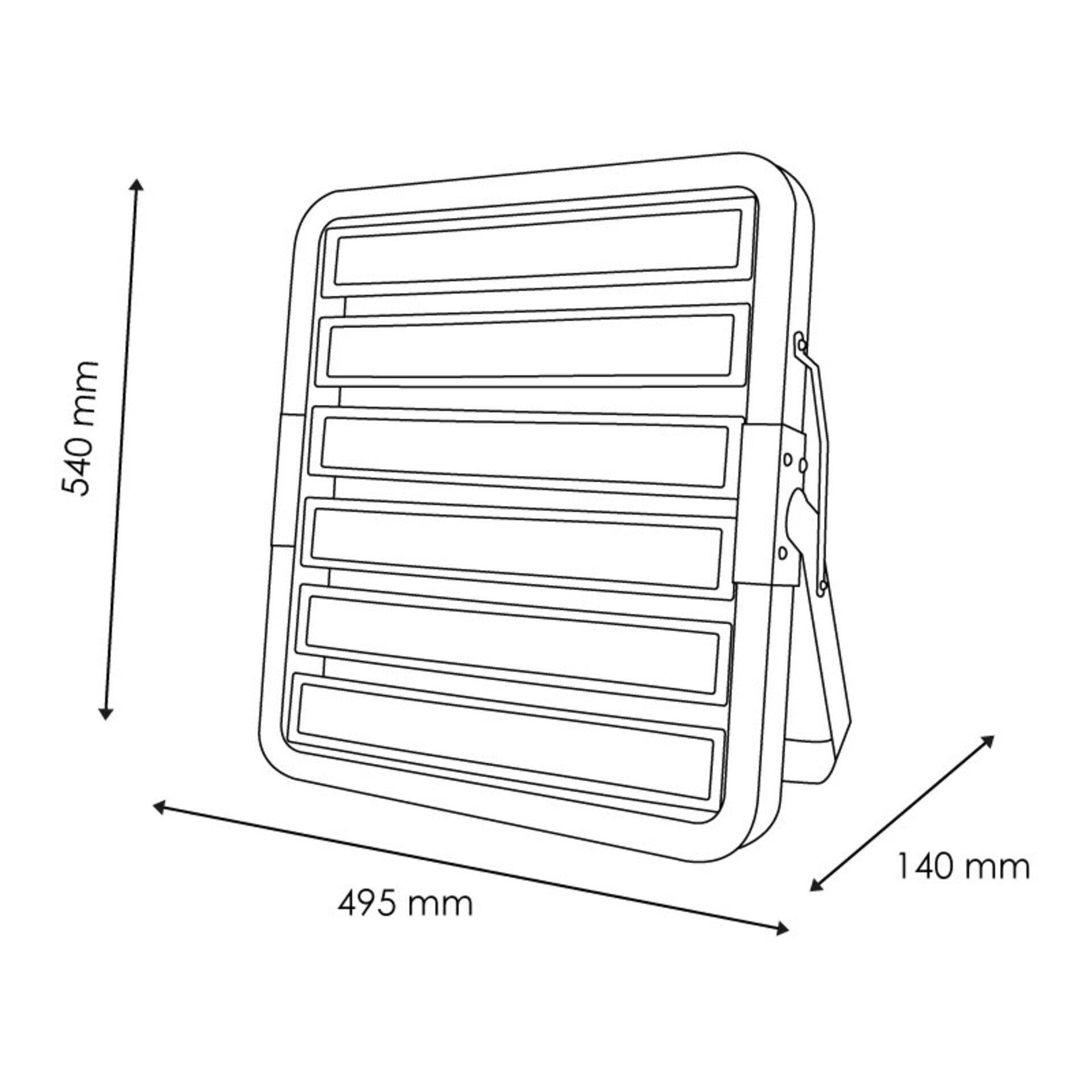 Foco Modular LED Coliseum 600W - 2