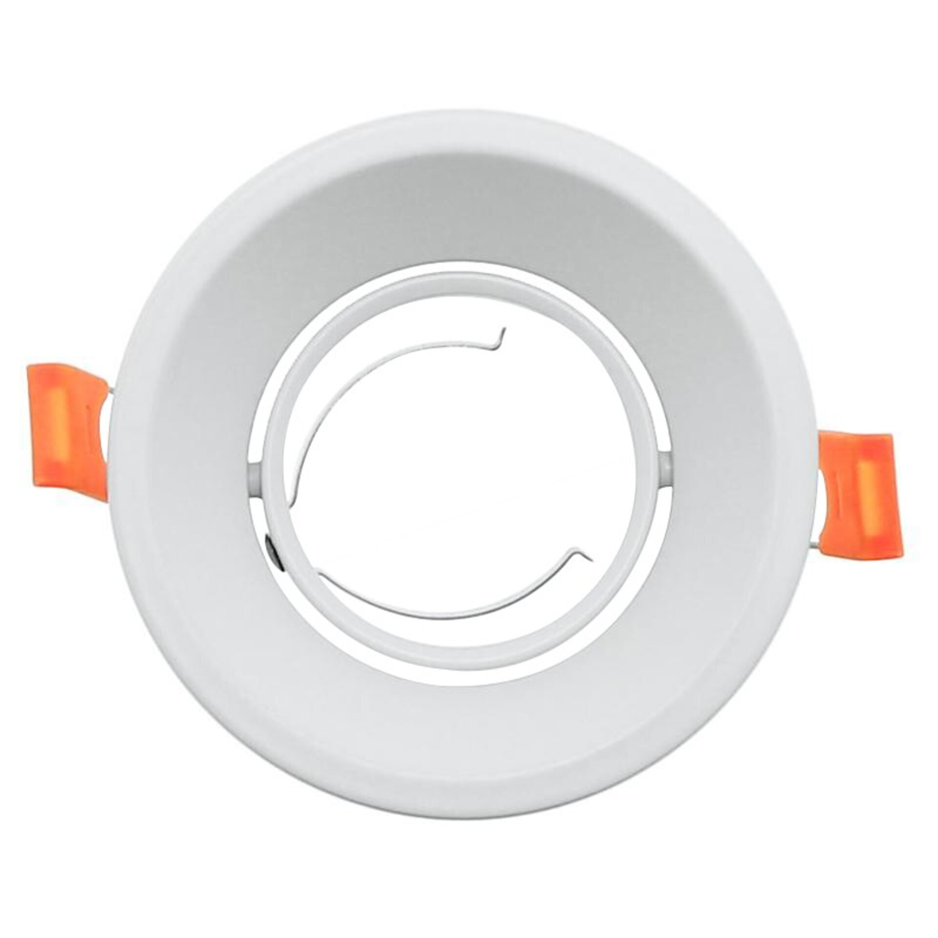 Aro Basculante Redondo Blanco Serie Evo Para Gu10/mr16 - 1