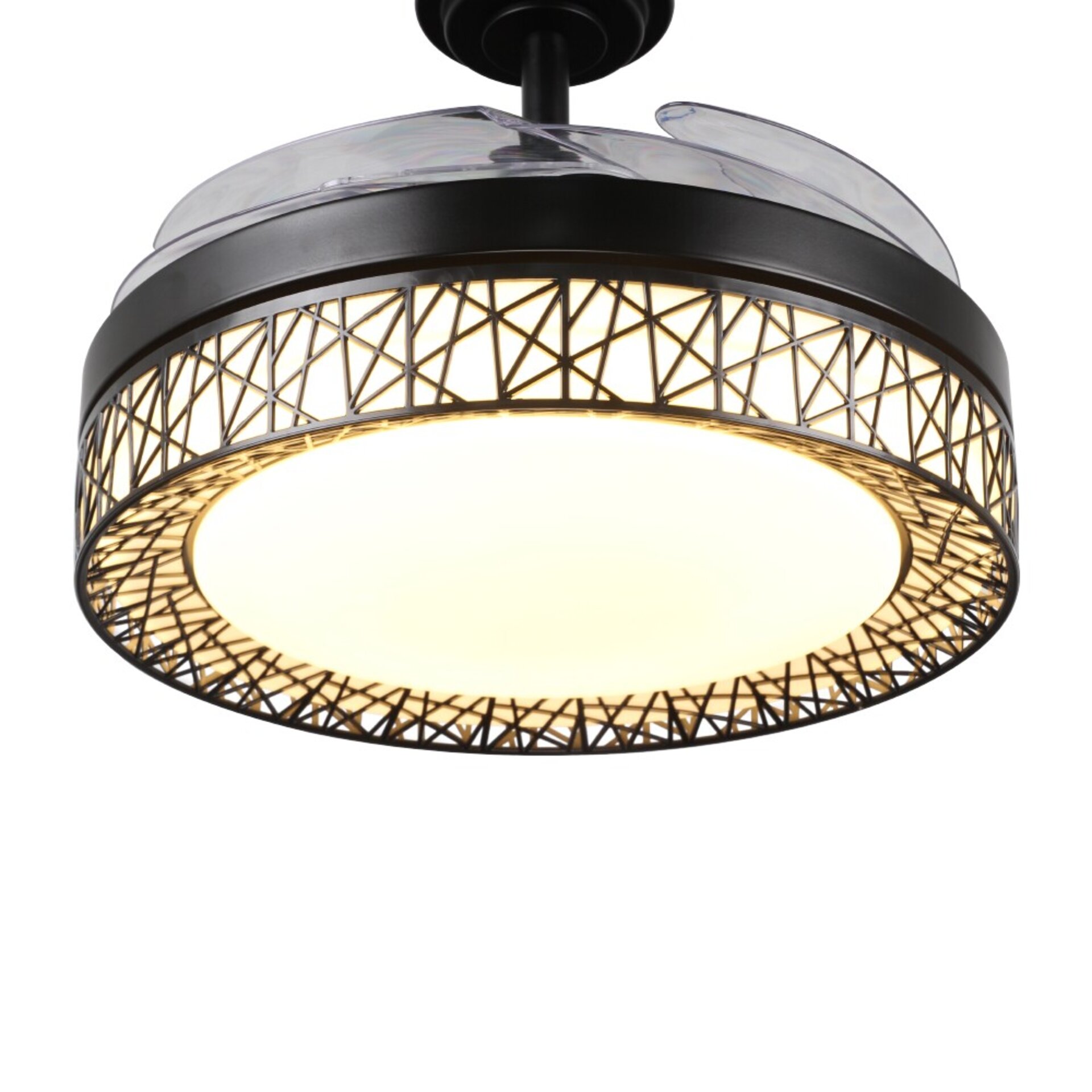 Ventilador de techo LED Black Aqua - 4